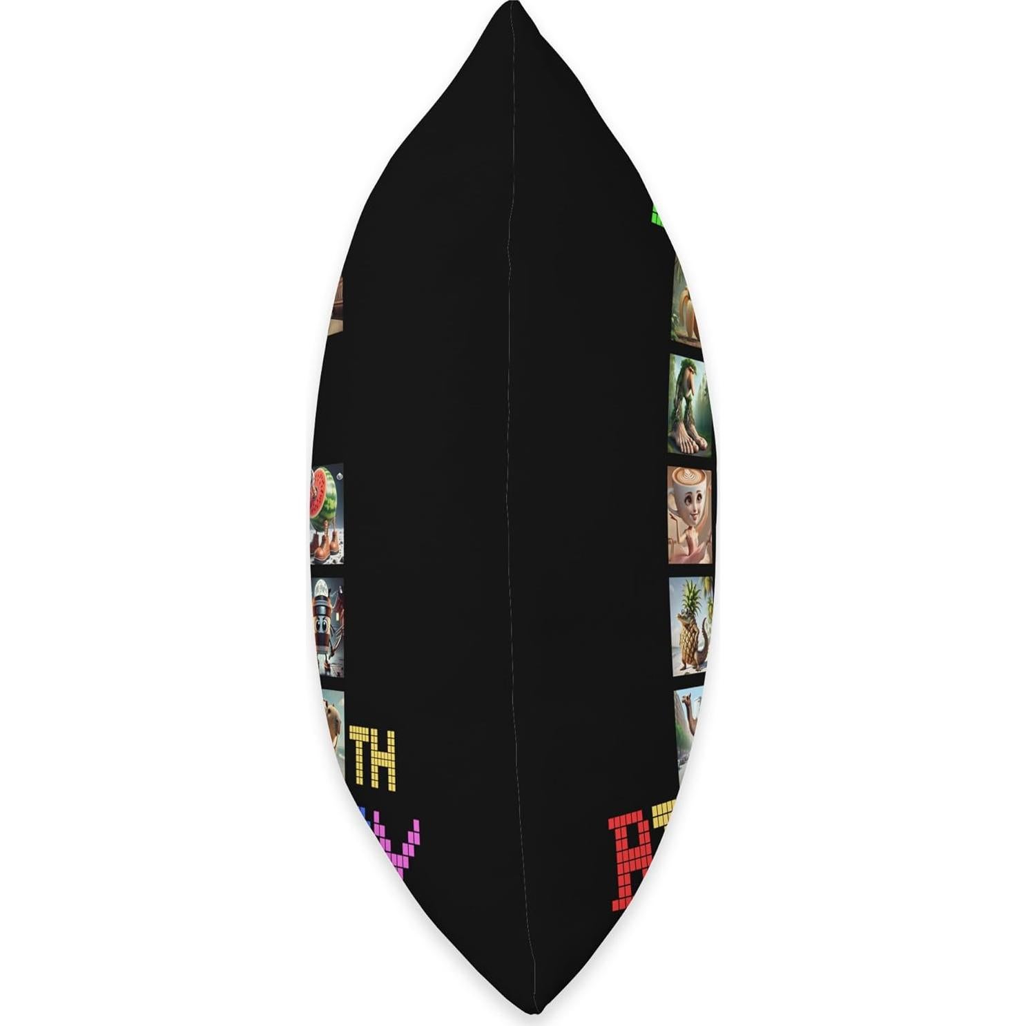 Cojín Divertido para Cumpleaños 6to Bebé Meme Italiano 18x18