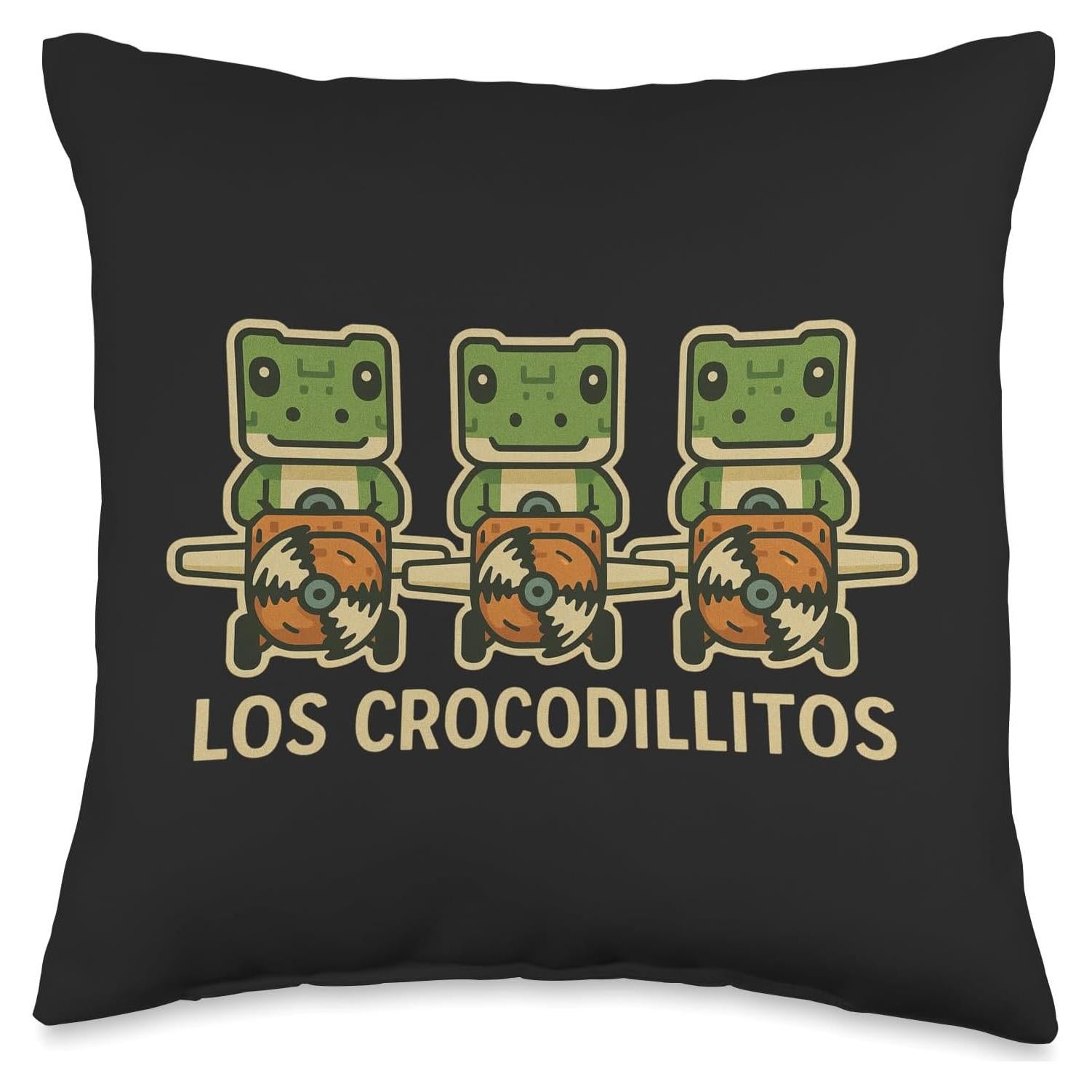 Cojín Bombardilo Crocodilitos 40x40 cm Retro Kids