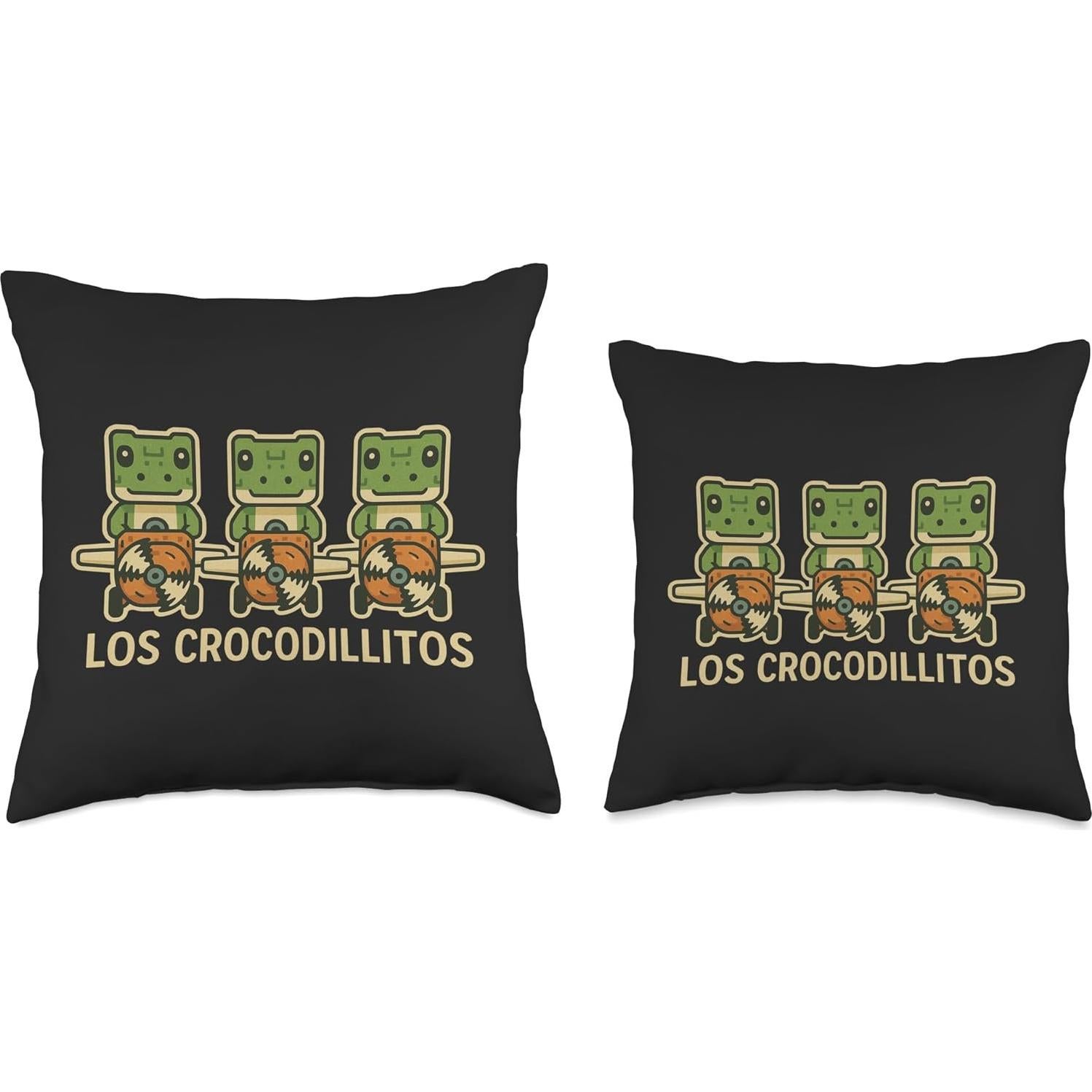 Cojín Bombardilo Crocodilitos 40x40 cm Retro Kids