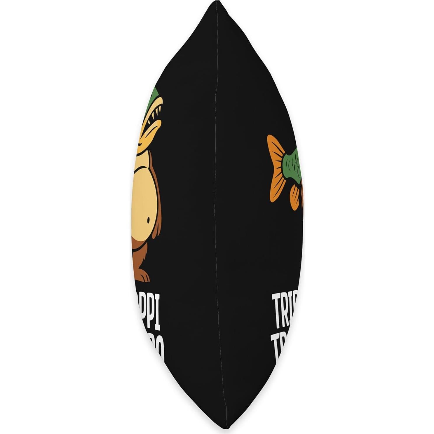 Cojín Divertido Cerebro Italiano 16x16 - Regalo Original