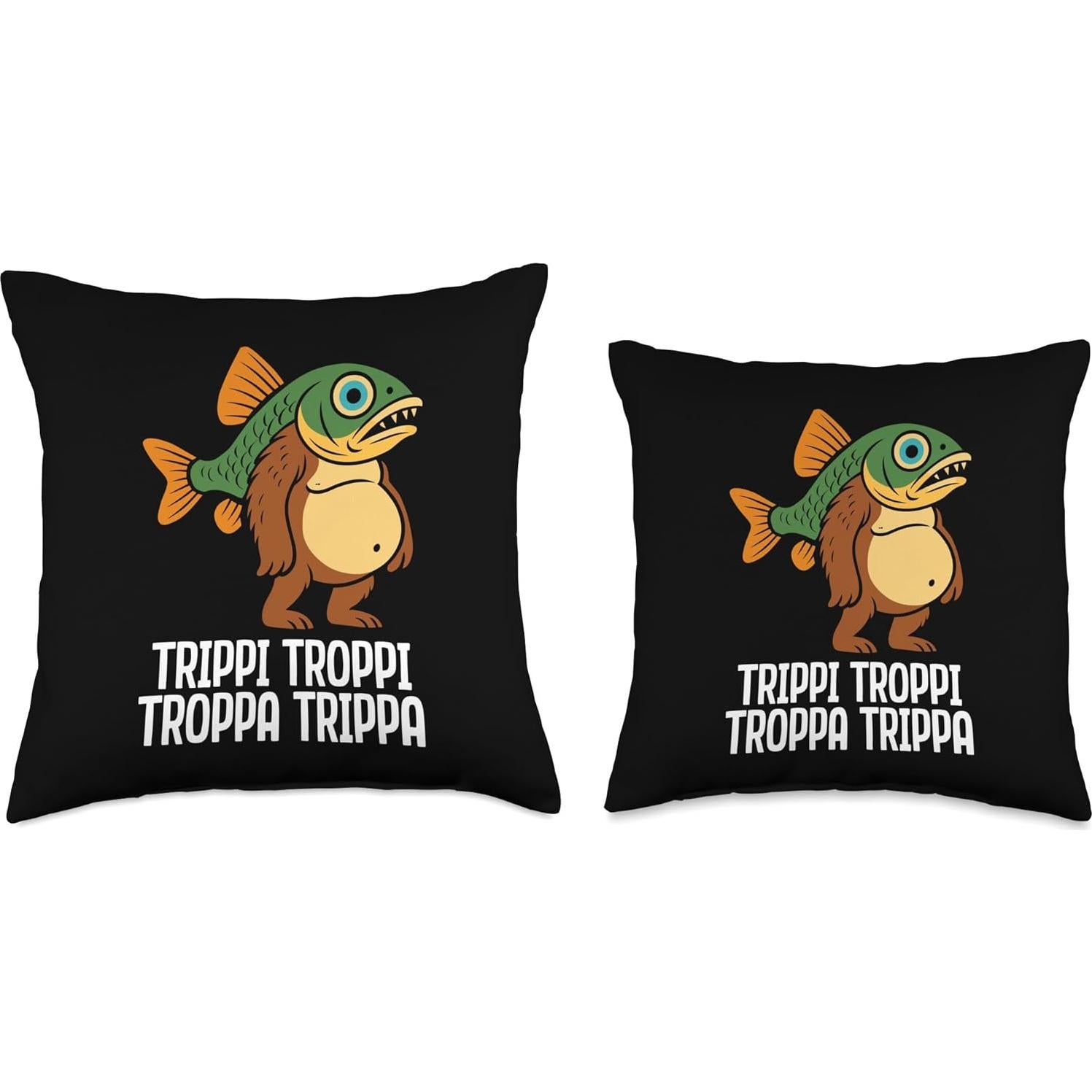 Cojín Divertido Cerebro Italiano 16x16 - Regalo Original