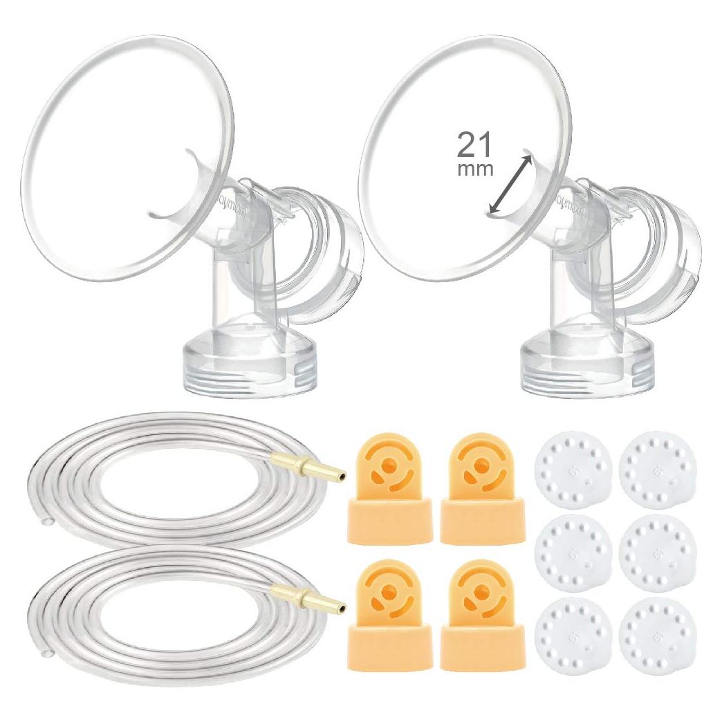 Kit Extractor de Leche Maymom 21 mm Compatible Medela