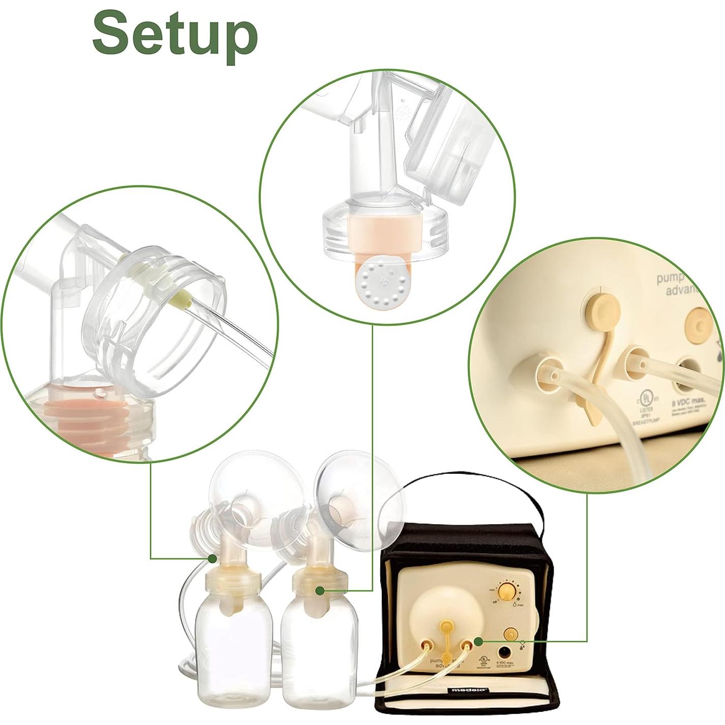 Kit Extractor de Leche Maymom 21 mm Compatible Medela