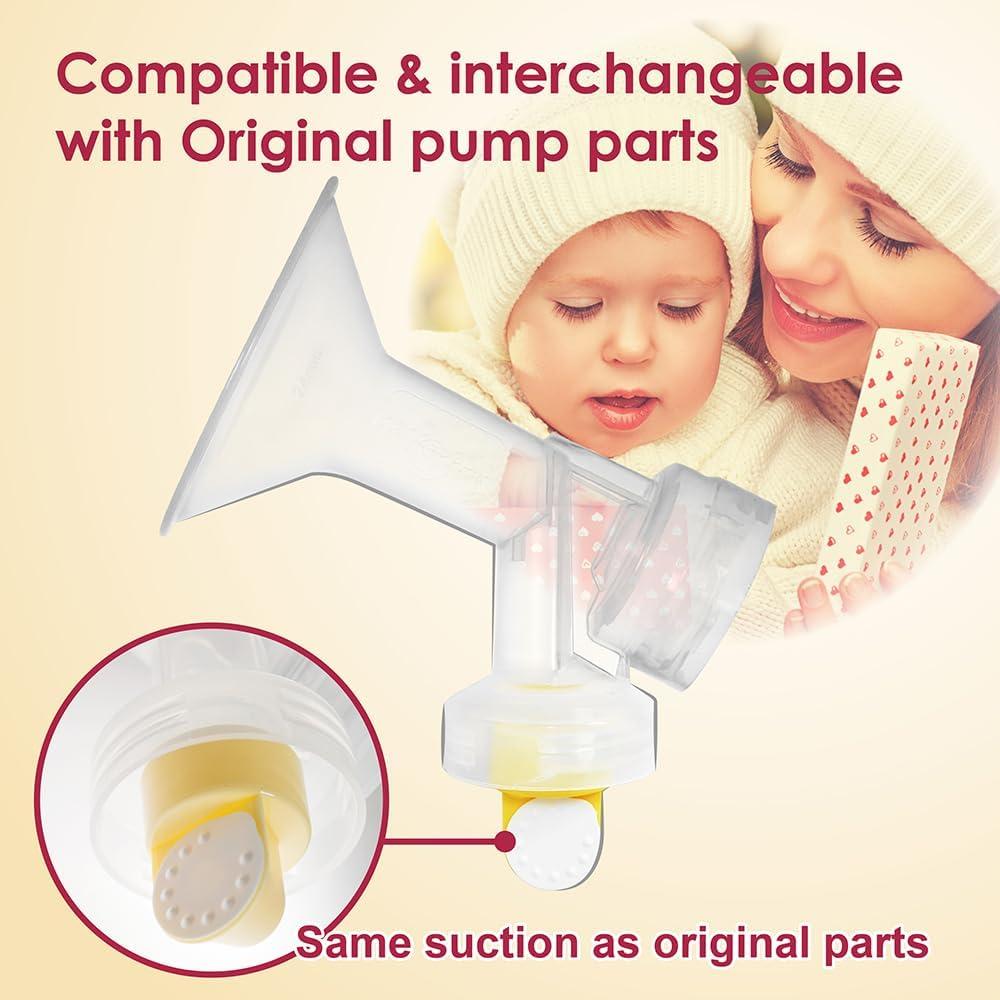 Membranas y Válvulas Nenesupply para Extractores Medela - 4 Válvulas y 8 Membranas