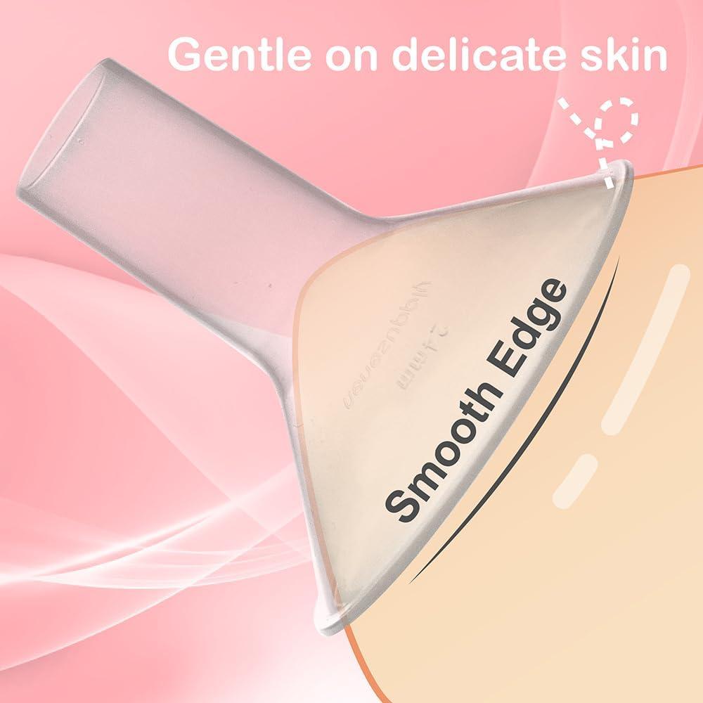 Flange de 21mm Nenesupply para Extractores Medela - 2 Piezas