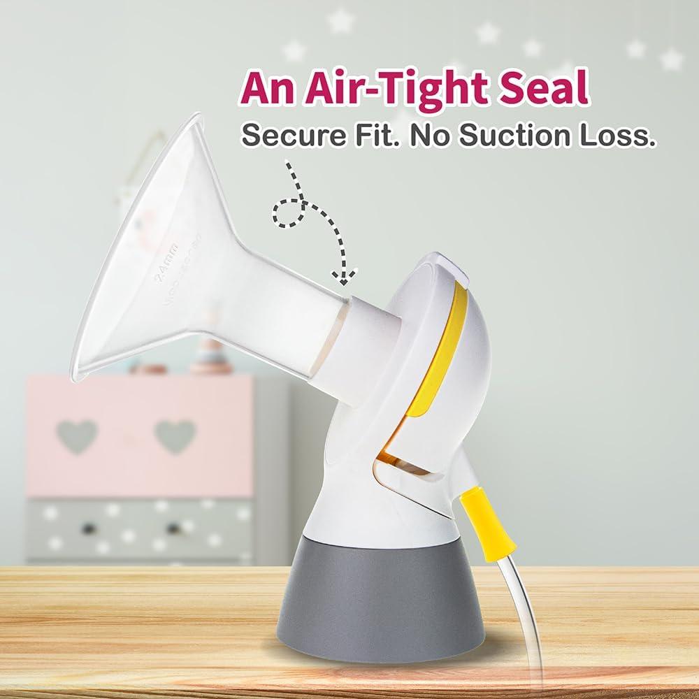 Flange de 21mm Nenesupply para Extractores Medela - 2 Piezas