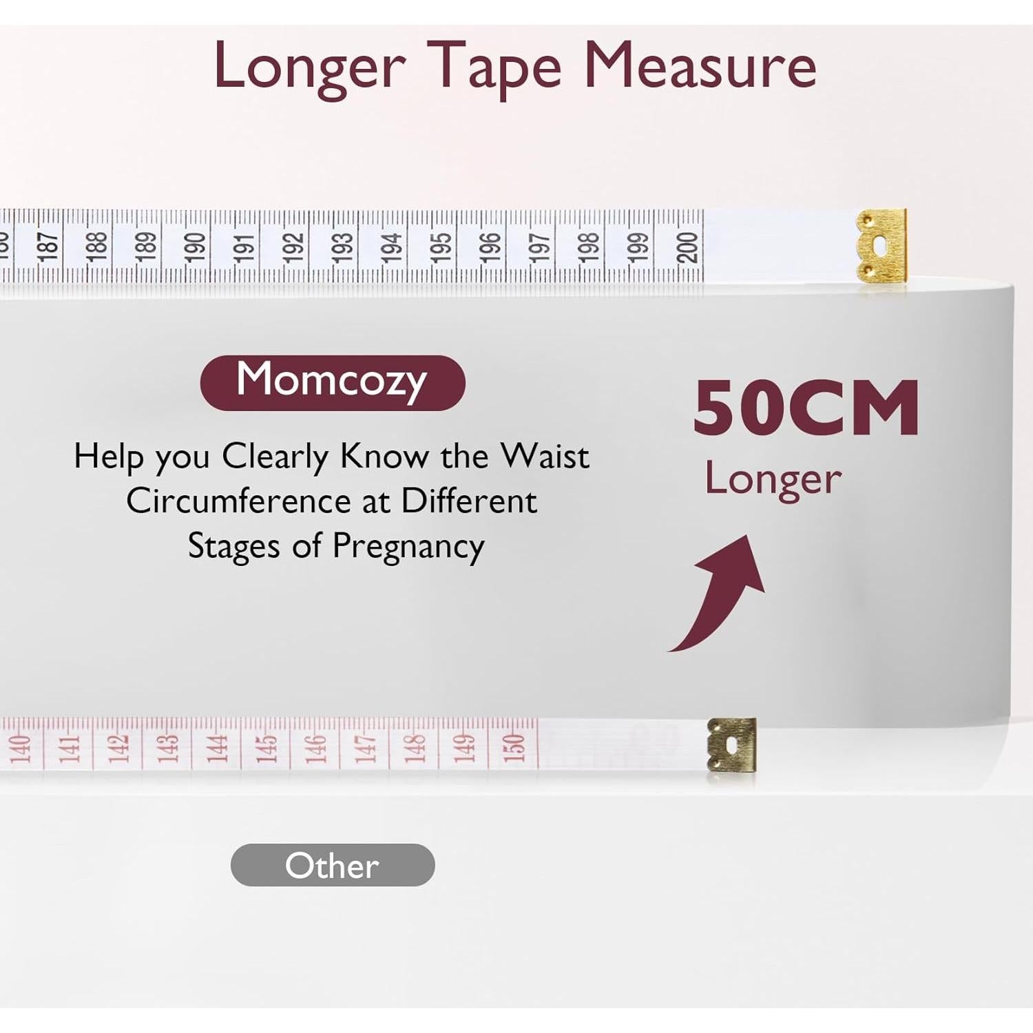 Regla de pezón Momcozy de silicona flexible 23x12.5cm