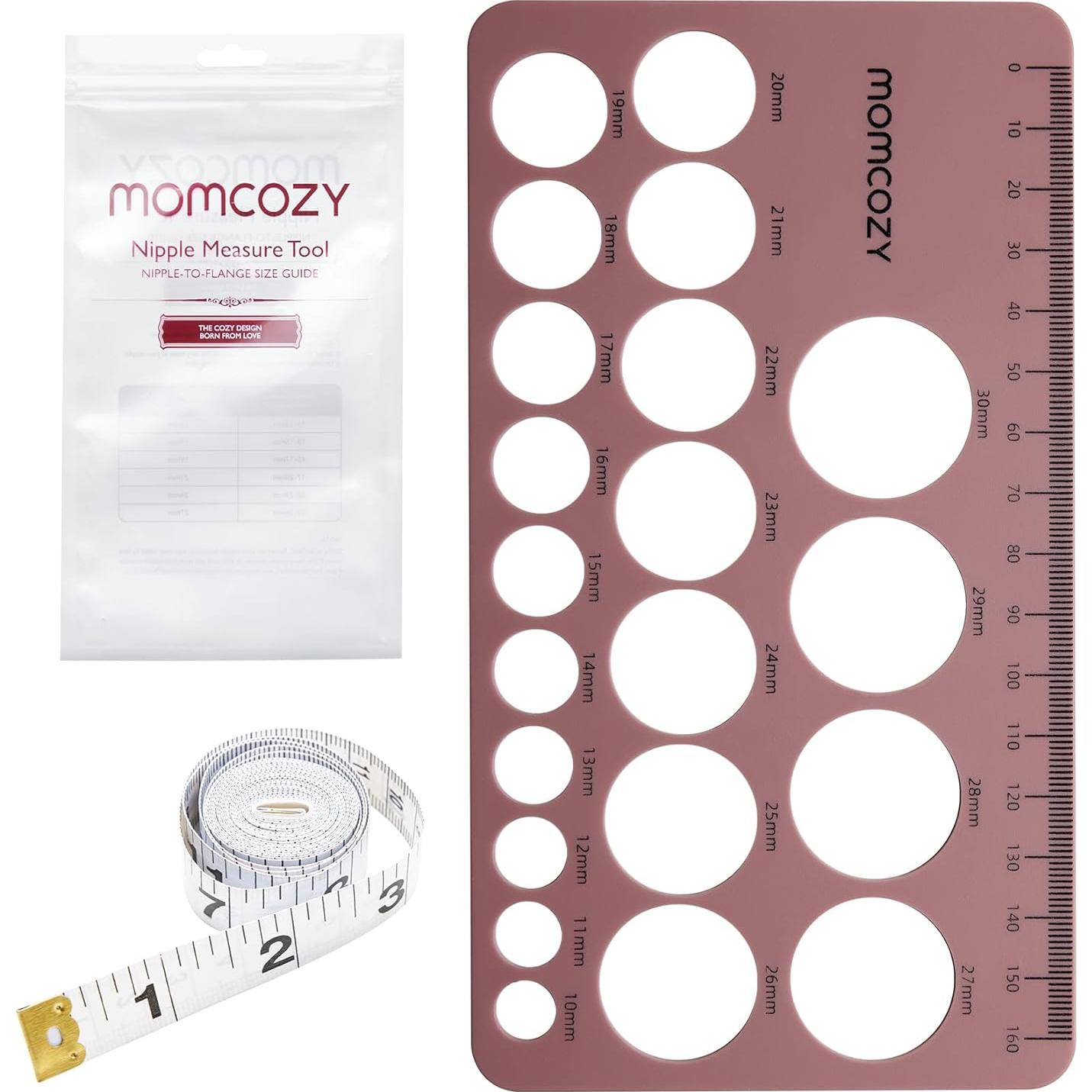 Regla de pezón Momcozy de silicona flexible 23x12.5cm