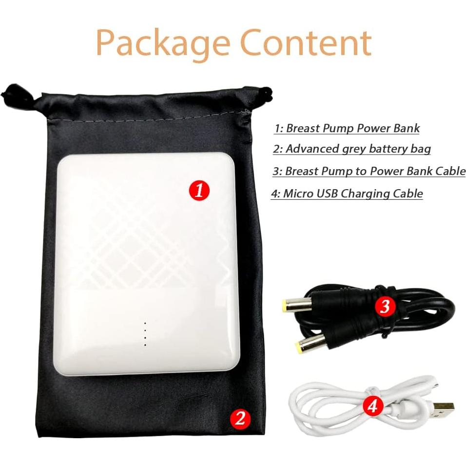 Bomba de Pecho Portátil 12V Smarkey para Medela y Spectra