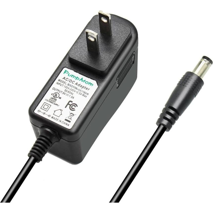 Adaptador de Energía 9V PumpMom para Extractores Medela