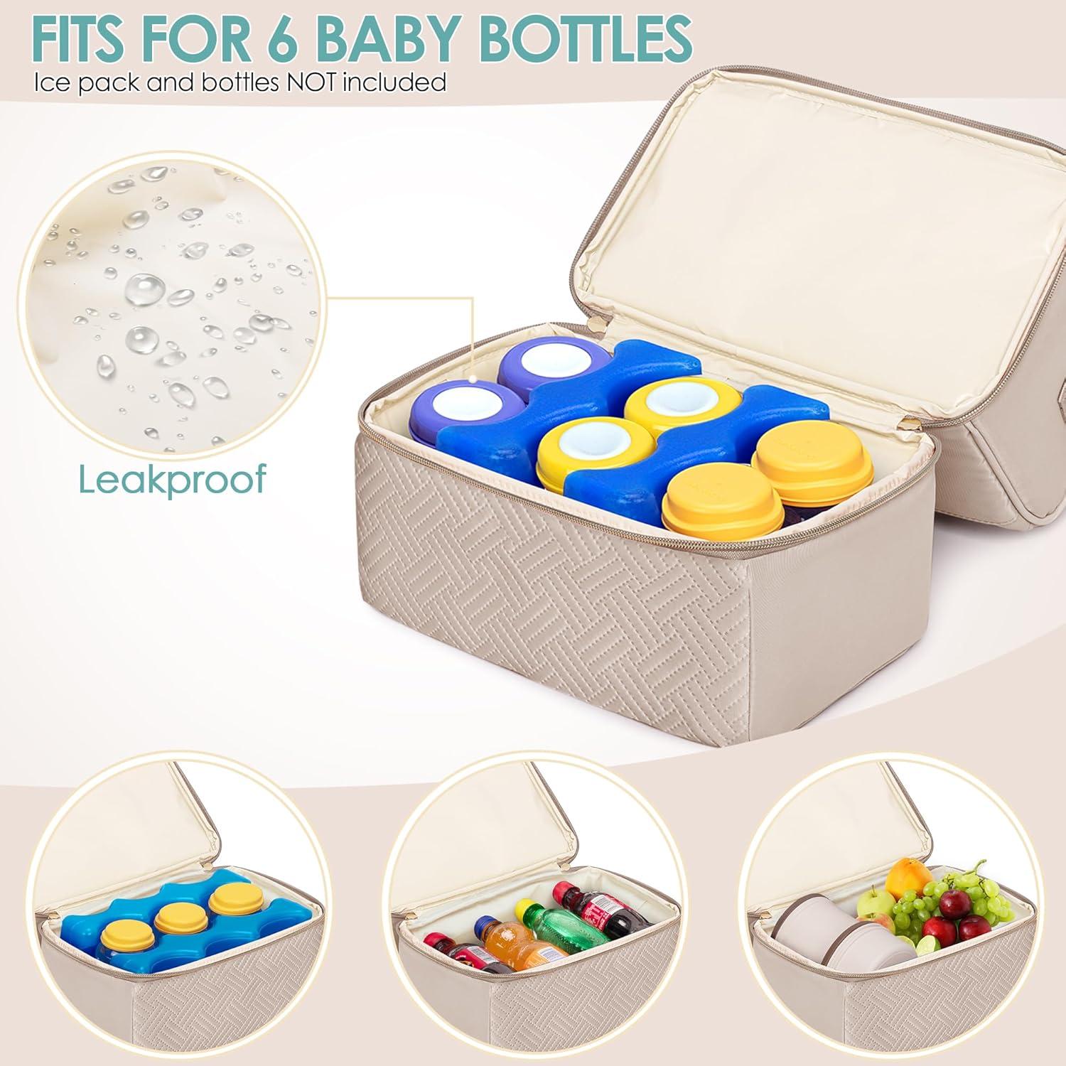 Bolsa Tote Enfriadora Fasrom para Extractor de Leche Camel