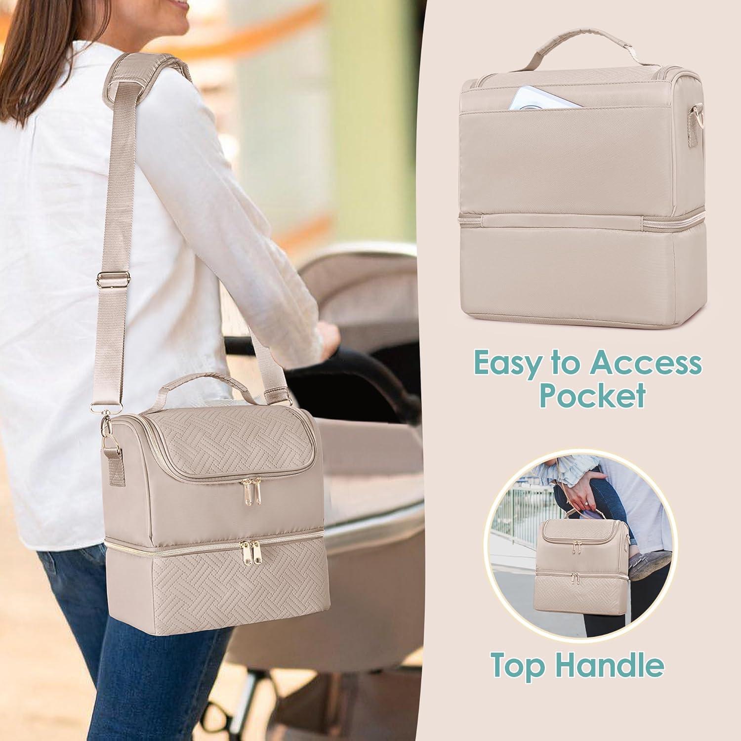 Bolsa Tote Enfriadora Fasrom para Extractor de Leche Camel