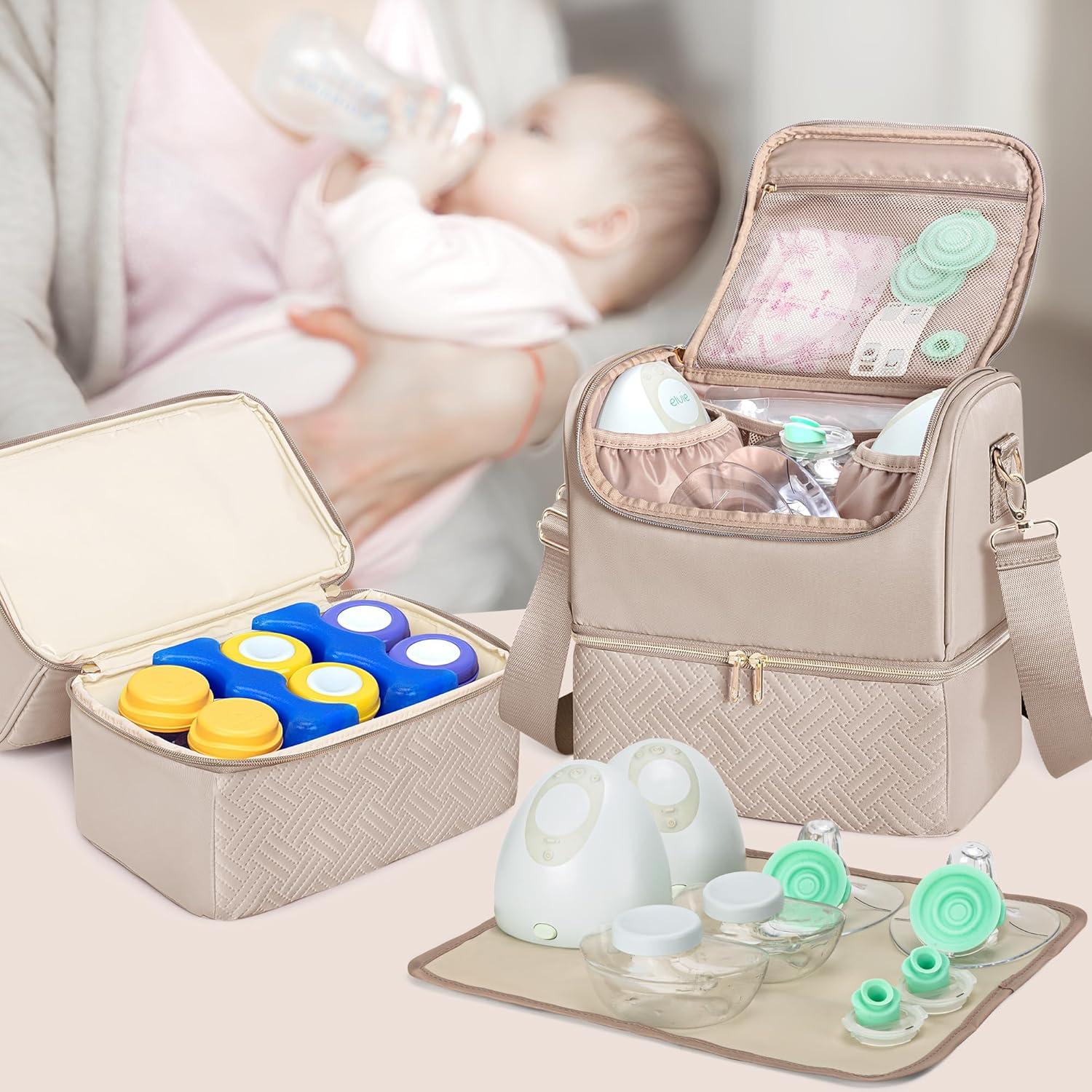 Bolsa Tote Enfriadora Fasrom para Extractor de Leche Camel