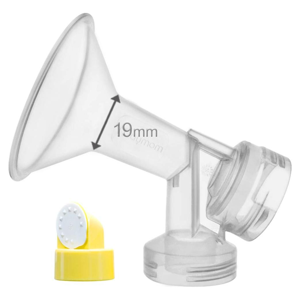 Escudo de Pecho Maymom 19 mm Compatible con Extractores Medela