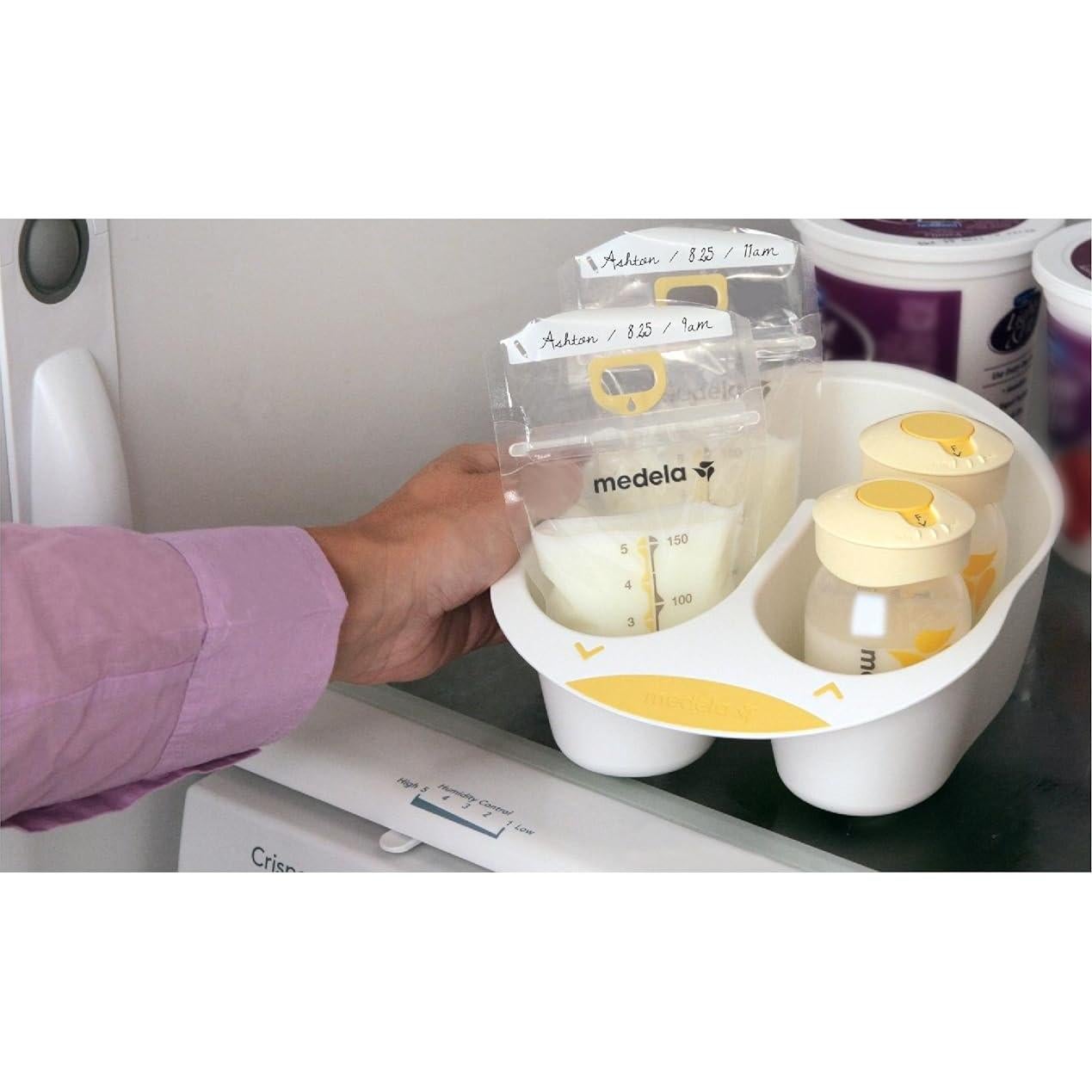 Conjunto de Almacenamiento de Leche Materna Medela 67348 - 6 Botellas y 20 Bolsas