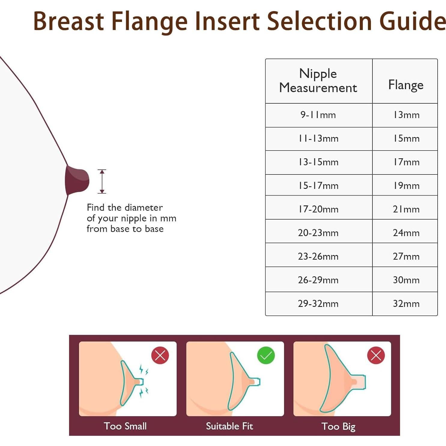 Kit de Insertos de Brida 15/17/19/21mm HRANIO - 8 Piezas