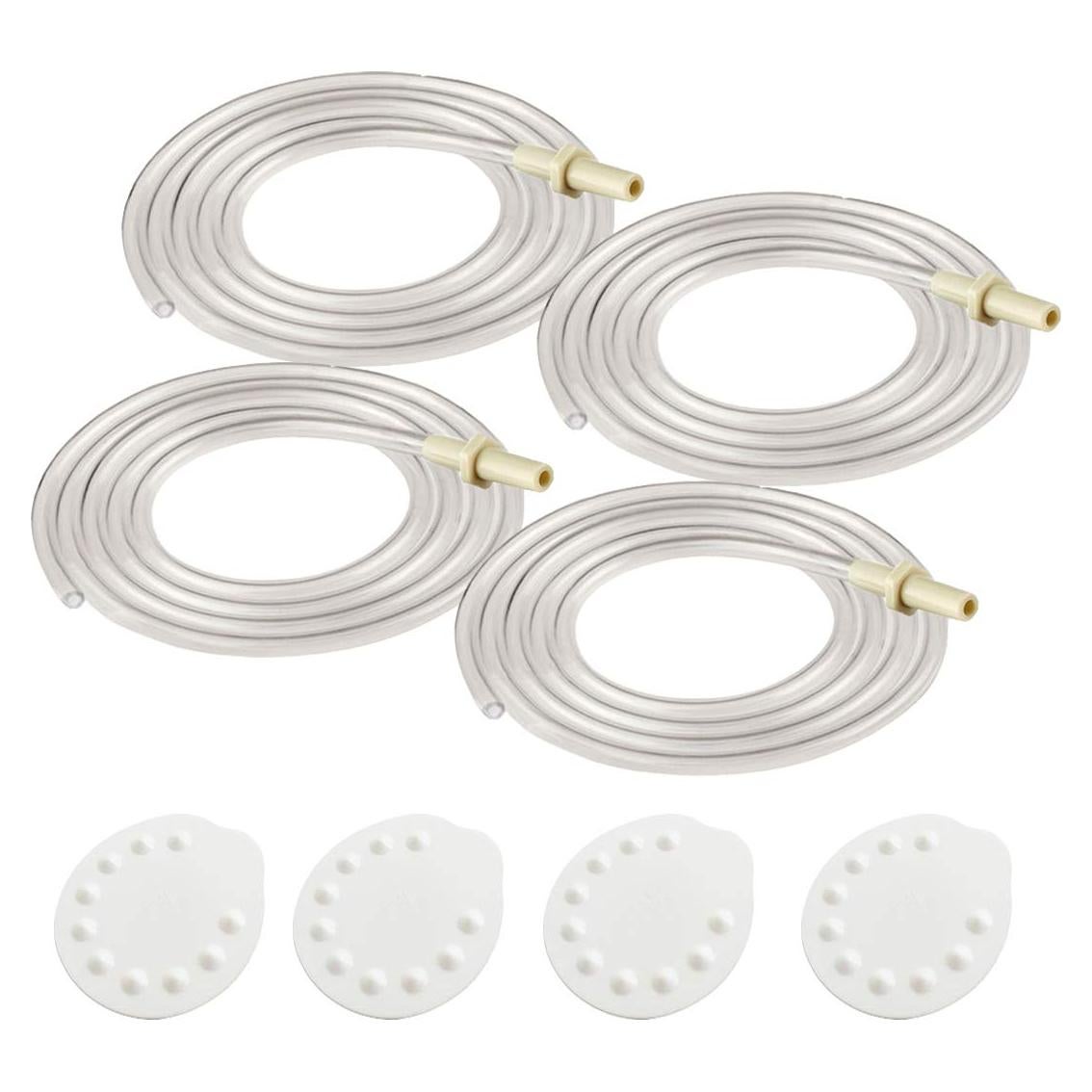 Maymom 4 Tubos y 4 Membranas para Extractor Medela Pump In Style