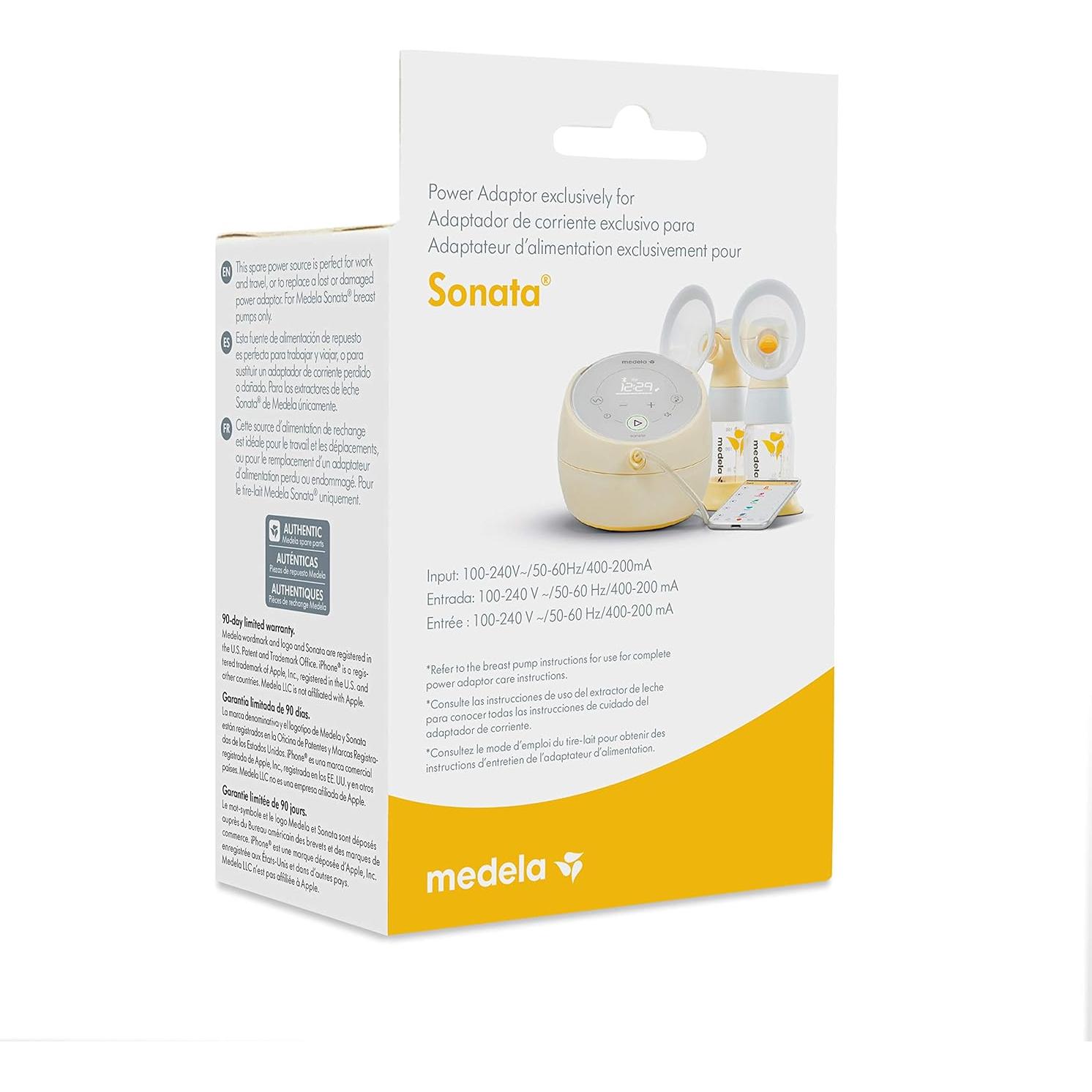 Adaptador de Corriente Medela Sonata - Repuesto Auténtico 192g