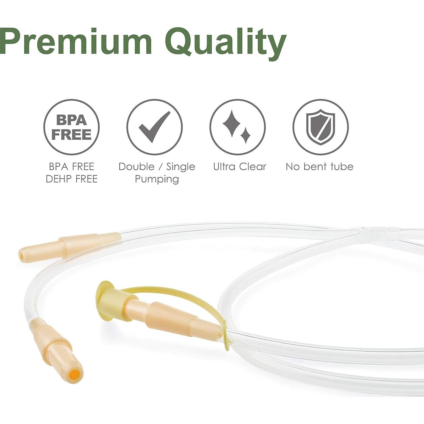 Conjunto de Tubos Maymom Compatible con Extractor Medela Freestyle