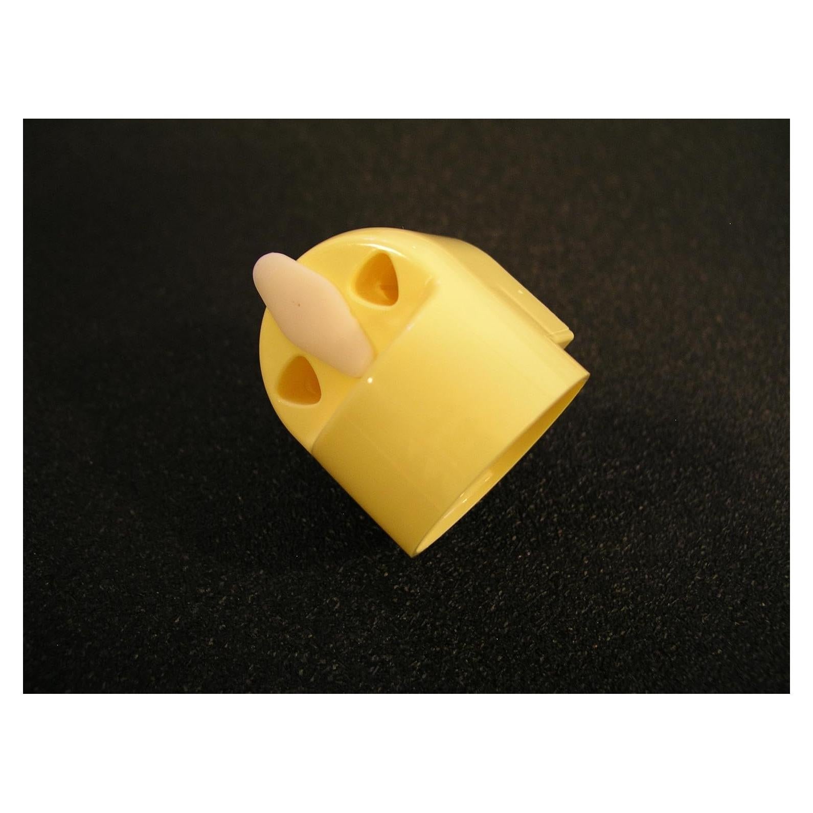 Conector de Bomba Medela 8007195 con Tapón de Puerto Blanco