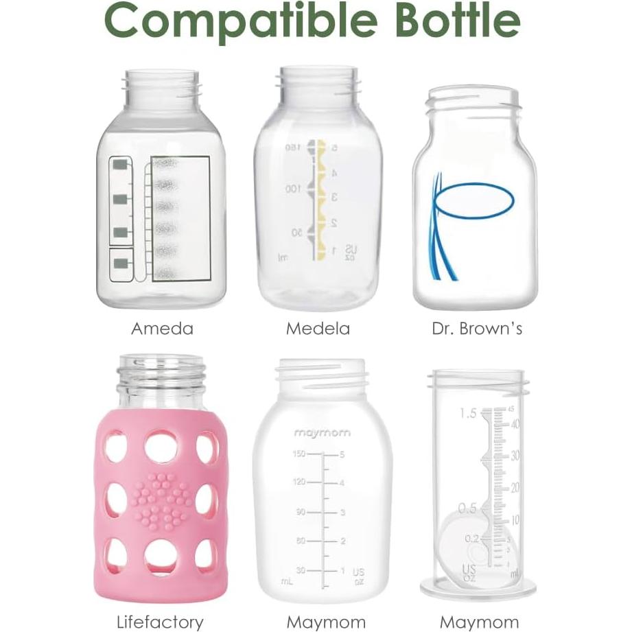 Flange de escudo de pecho Maymom 17 mm para extractores Ameda