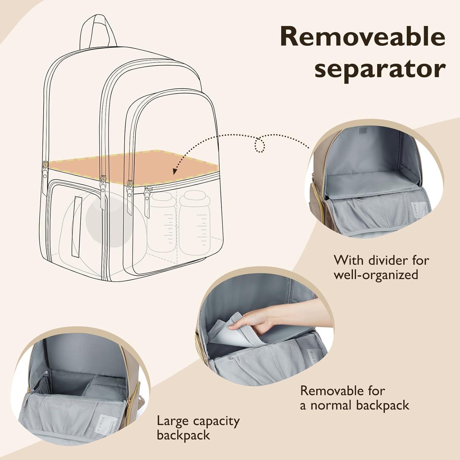 Bolsa de Extractor de Leche Mommore con Enfriador y Mochila