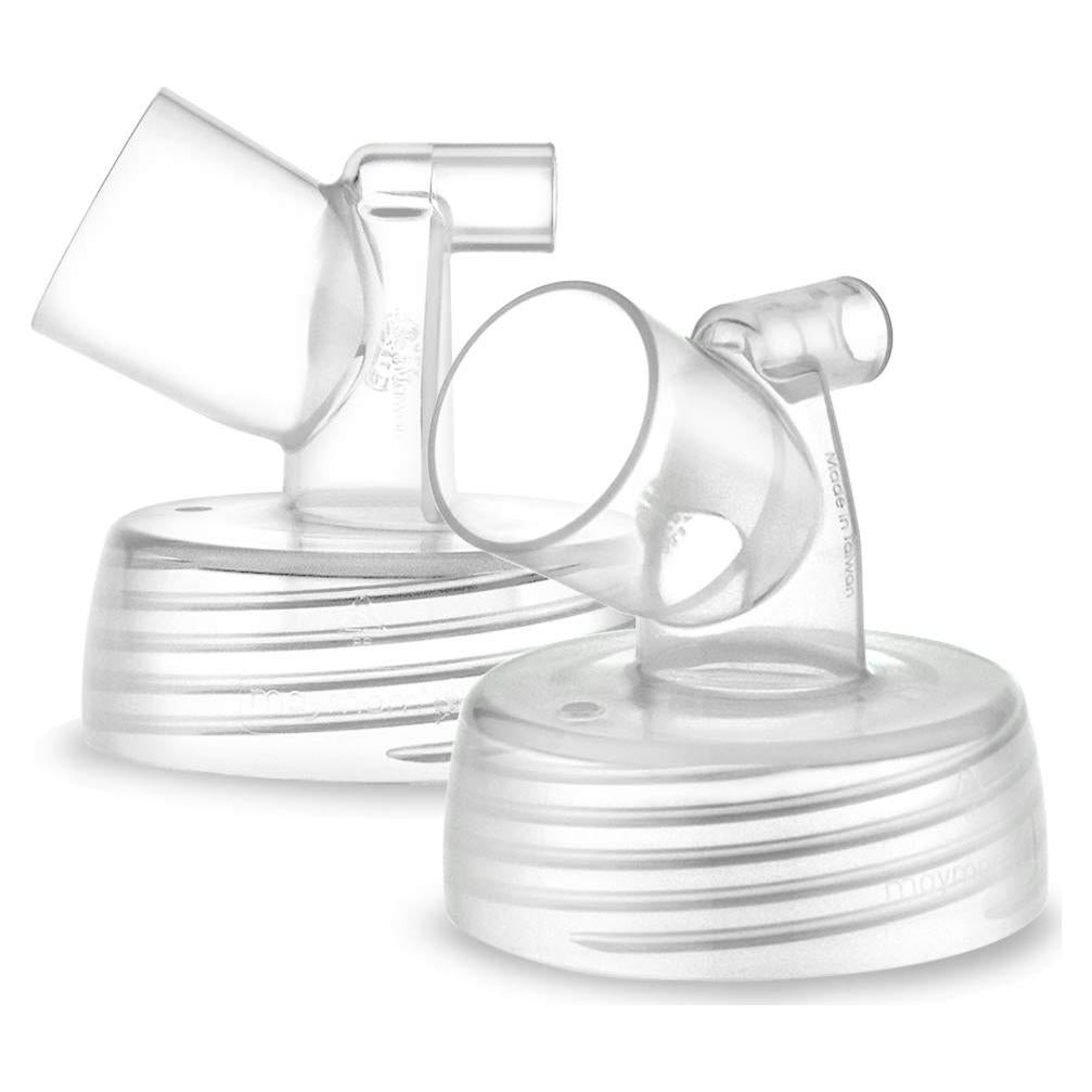 Conector de Boca Ancha Maymom 2 Piezas Compatible con Bomba Spectra S1/S2