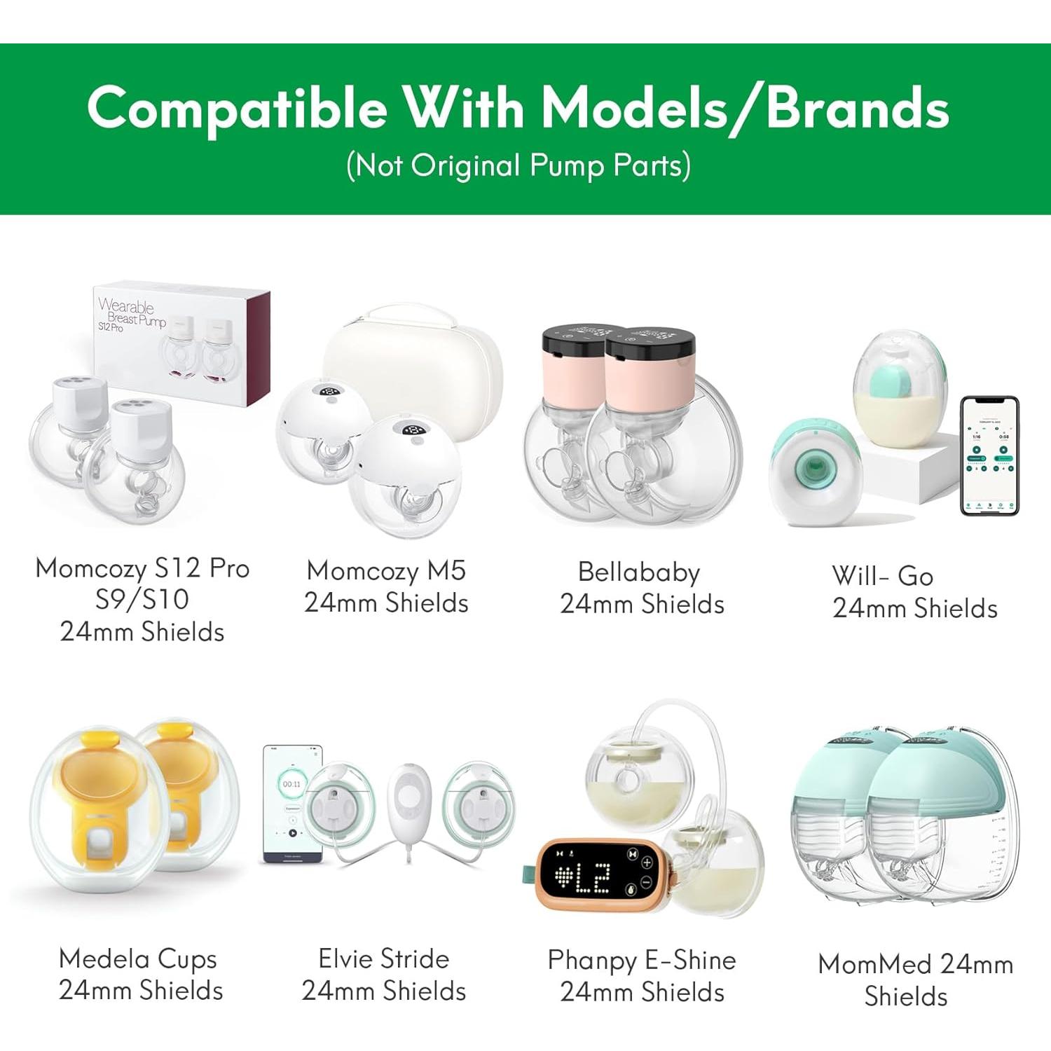 Insertos de brida LOZAEVE 13-21mm para extractores de leche