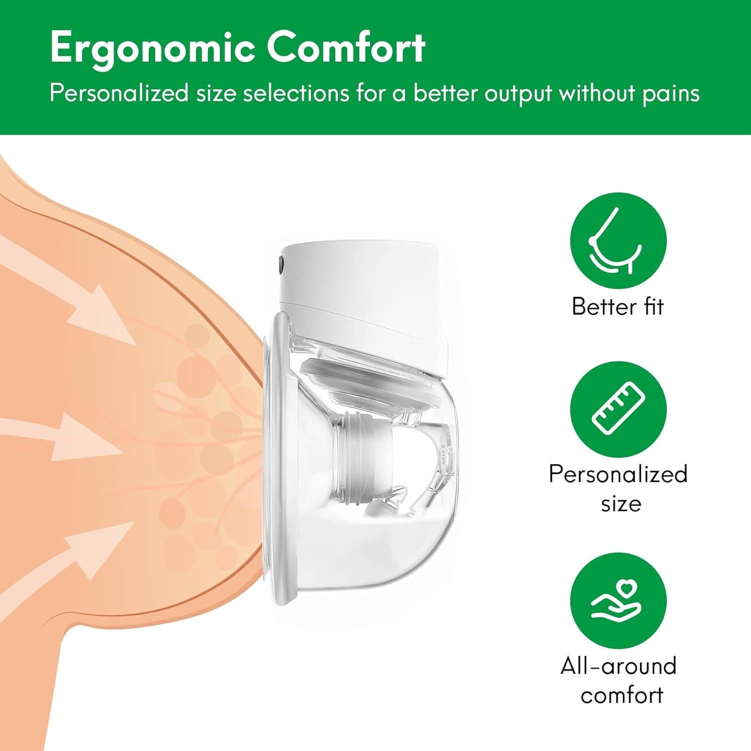 Insertos de brida LOZAEVE 13-21mm para extractores de leche