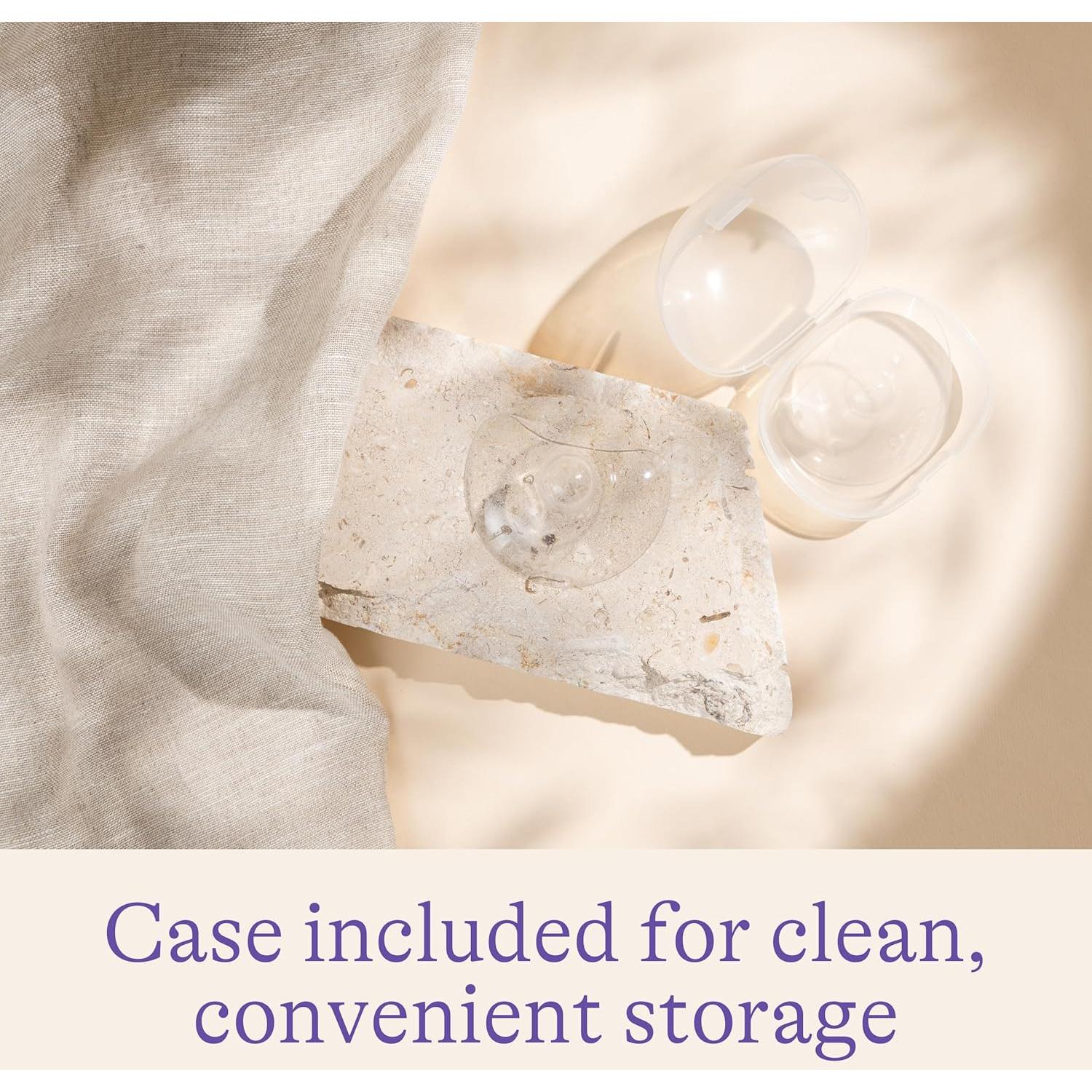 Escudos de Pezón Lansinoh Contact 24mm - Silicona Suave 2 Unidades