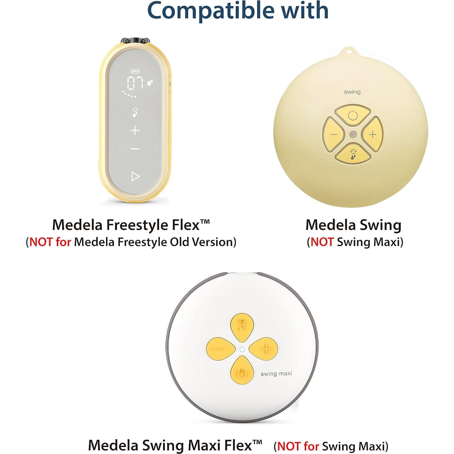 Tubo Reemplazo BabyShown para Bombas Medela Freestyle Flex y Swing Maxi