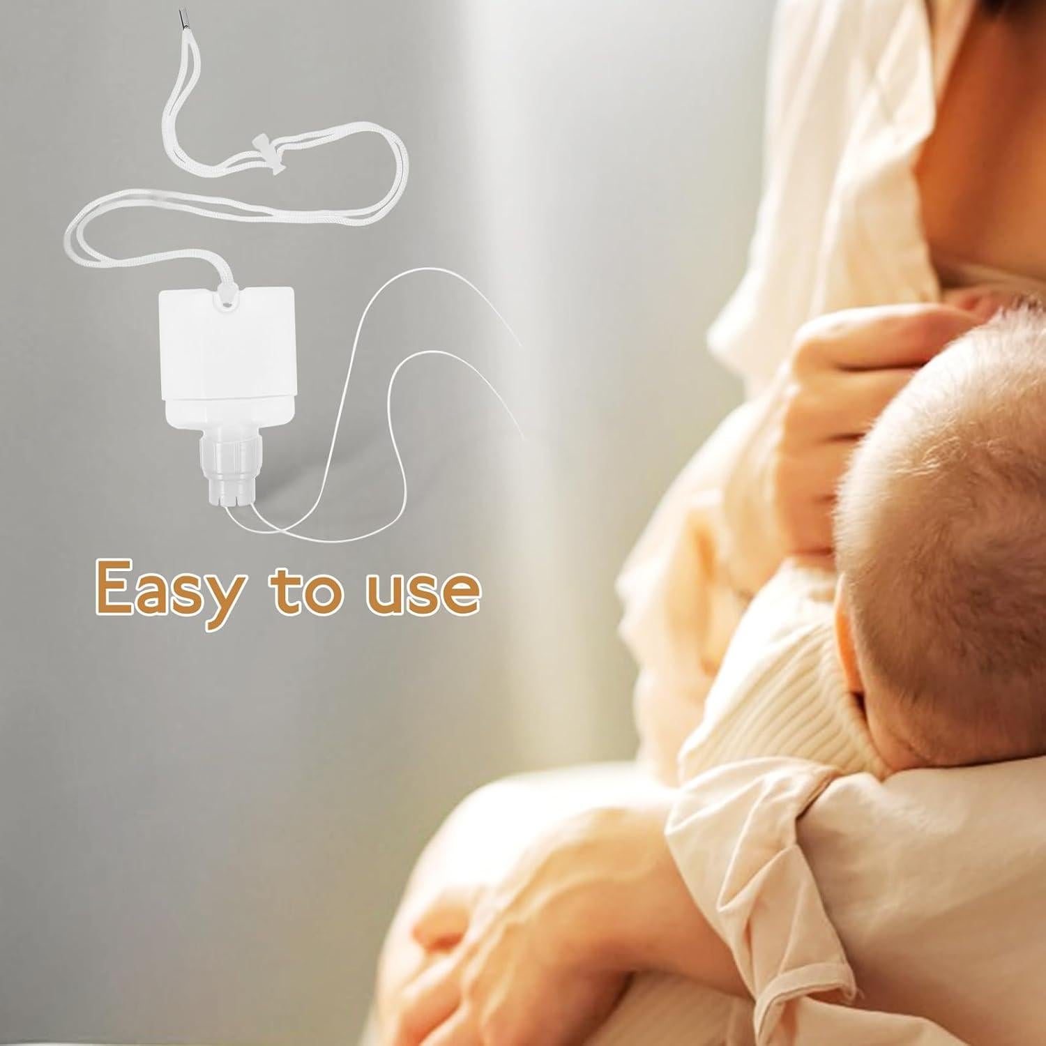 Asistente de Lactancia TOYANDONA de Silicona y PP 12x7.5cm