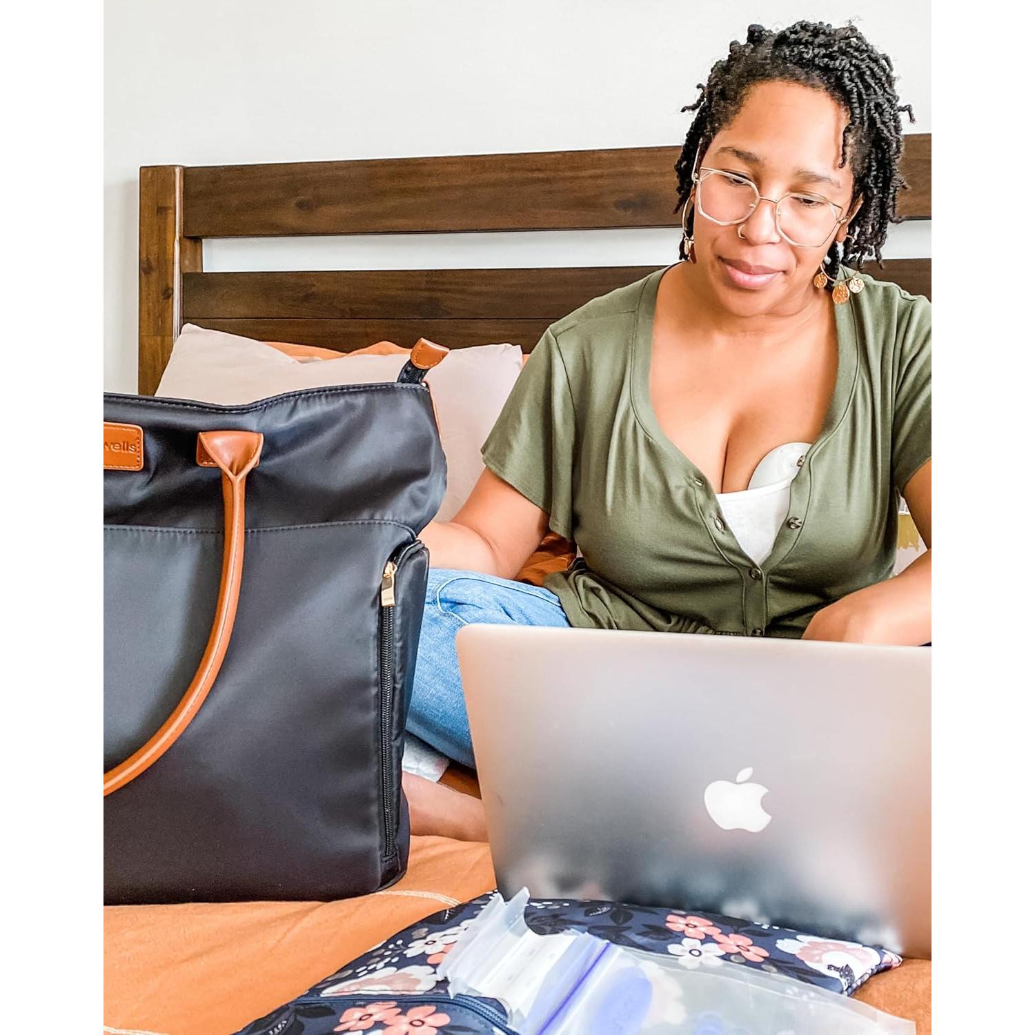 Bolsa de Transporte para Extractor de Leche Sarah Wells Abby - Negro