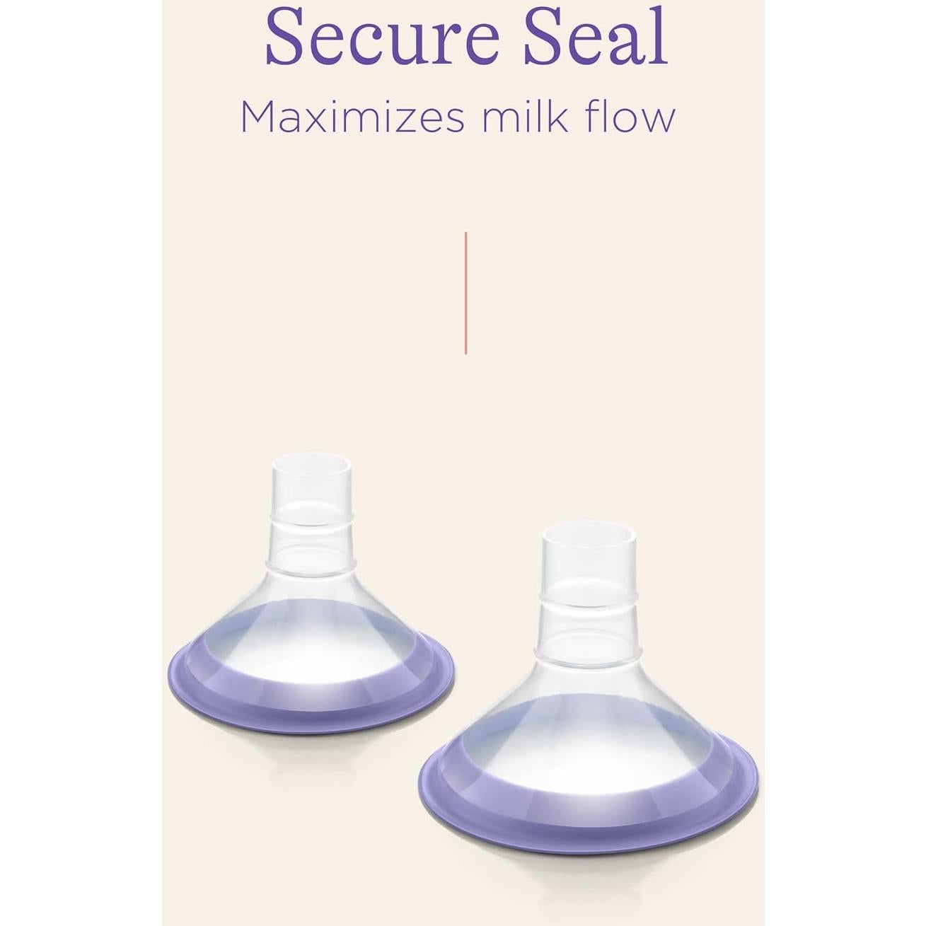 Flanges de Extractor de Leche Lansinoh ComfortFit 30.5mm - 2 Unidades