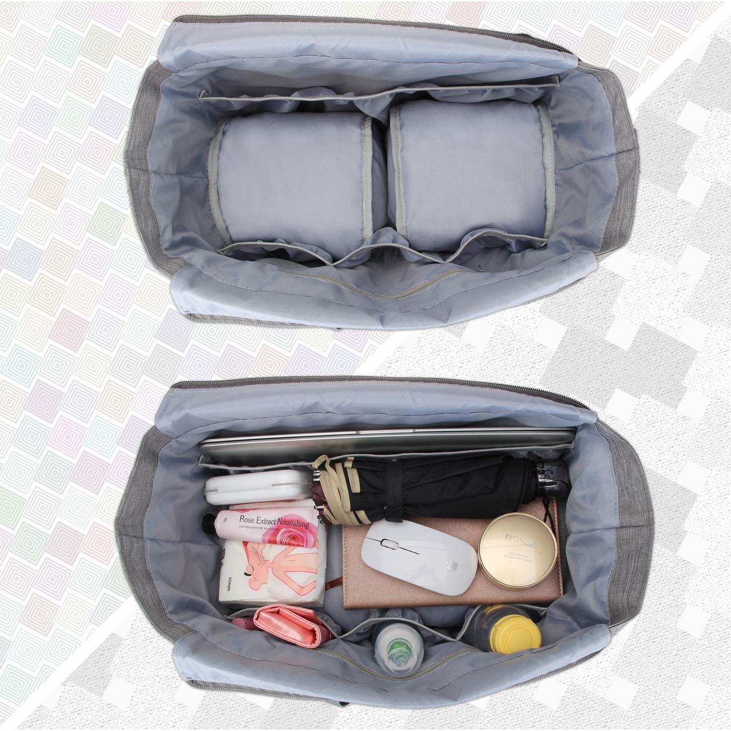 Bolsa de Extractor de Leche LUXJA con Compartimentos para Laptop