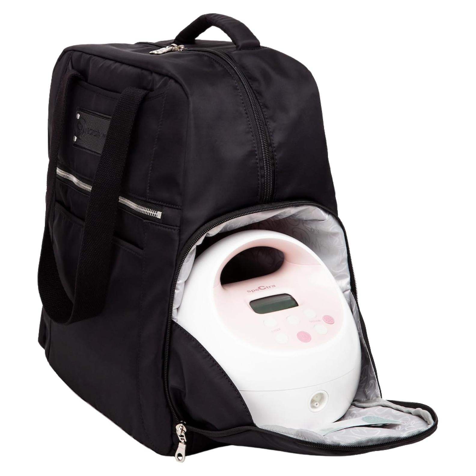 Mochila Tote para Sacaleches Sarah Wells Kelly - Negro, 17L