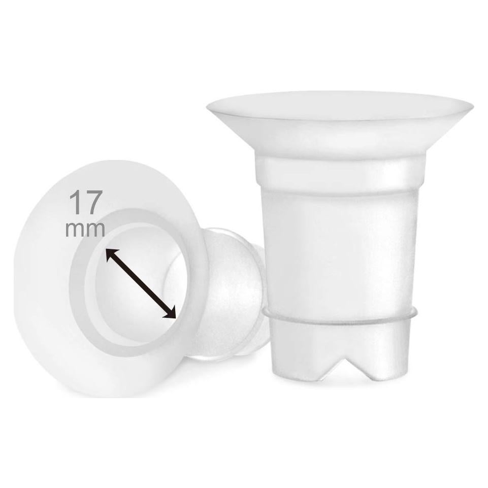 Inserts de Flange Maymom 17 mm para Medela y Spectra 24 mm