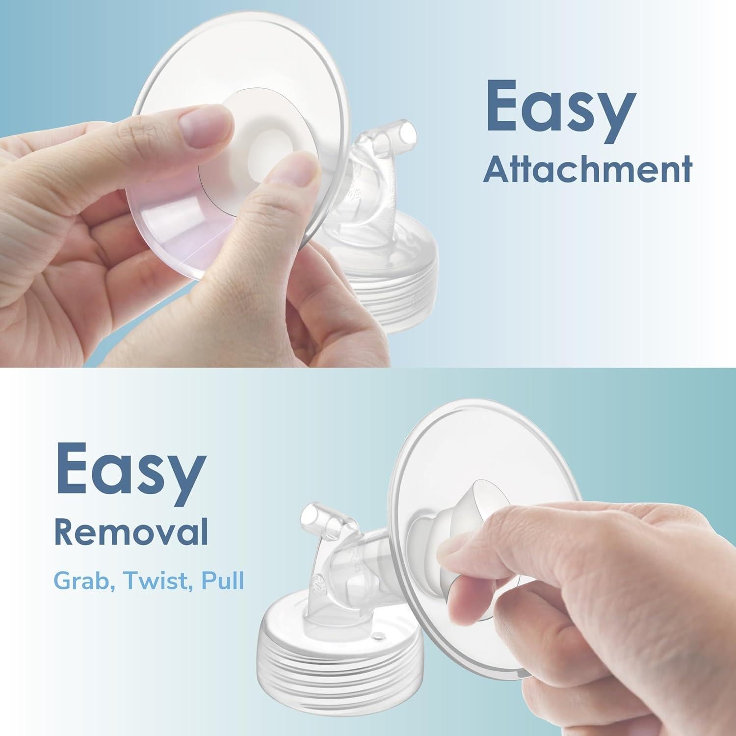 Inserts de Flange Maymom 17 mm para Medela y Spectra 24 mm