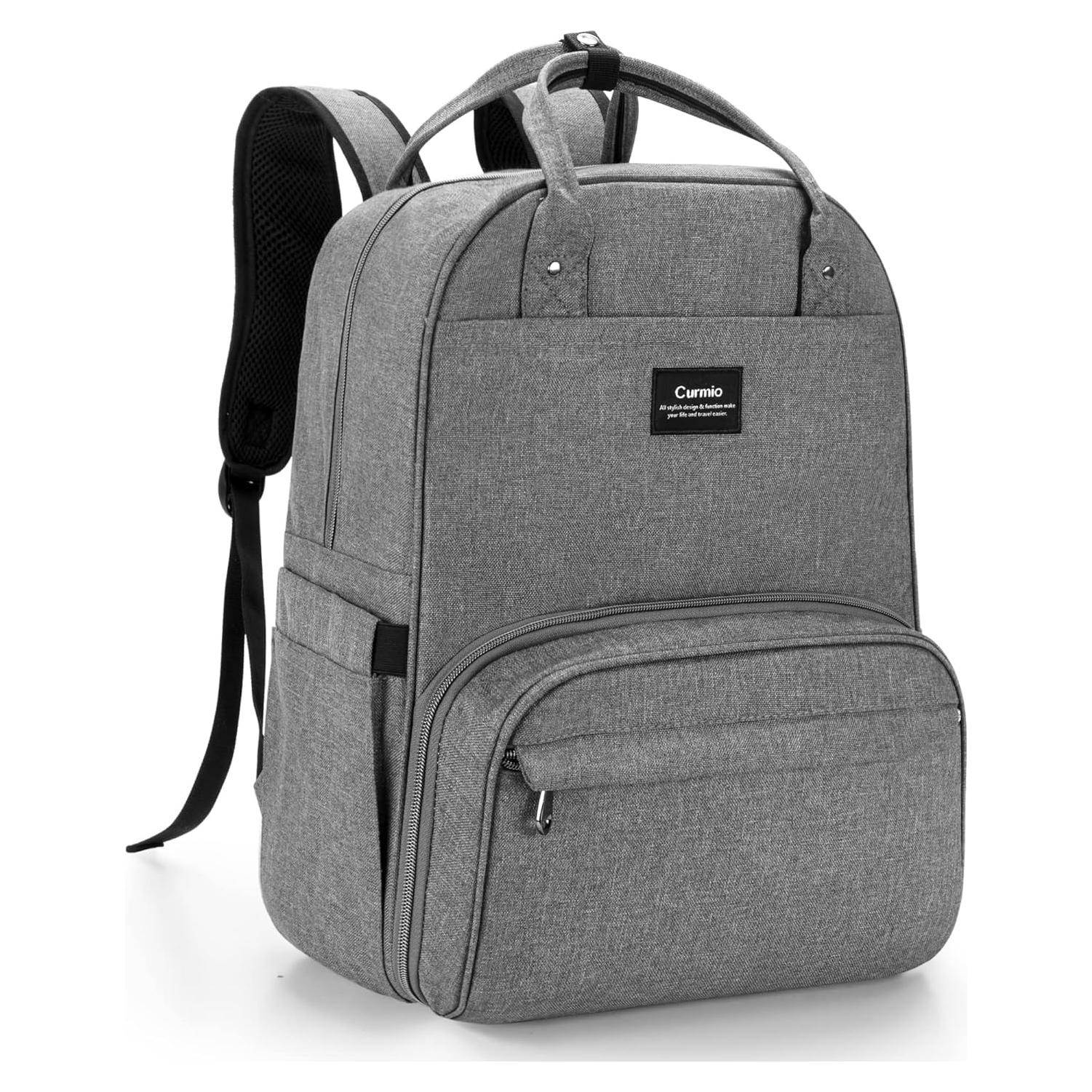 Bolsa para Sacaleches CURMIO Gris - Compatible con Spectra y Medela