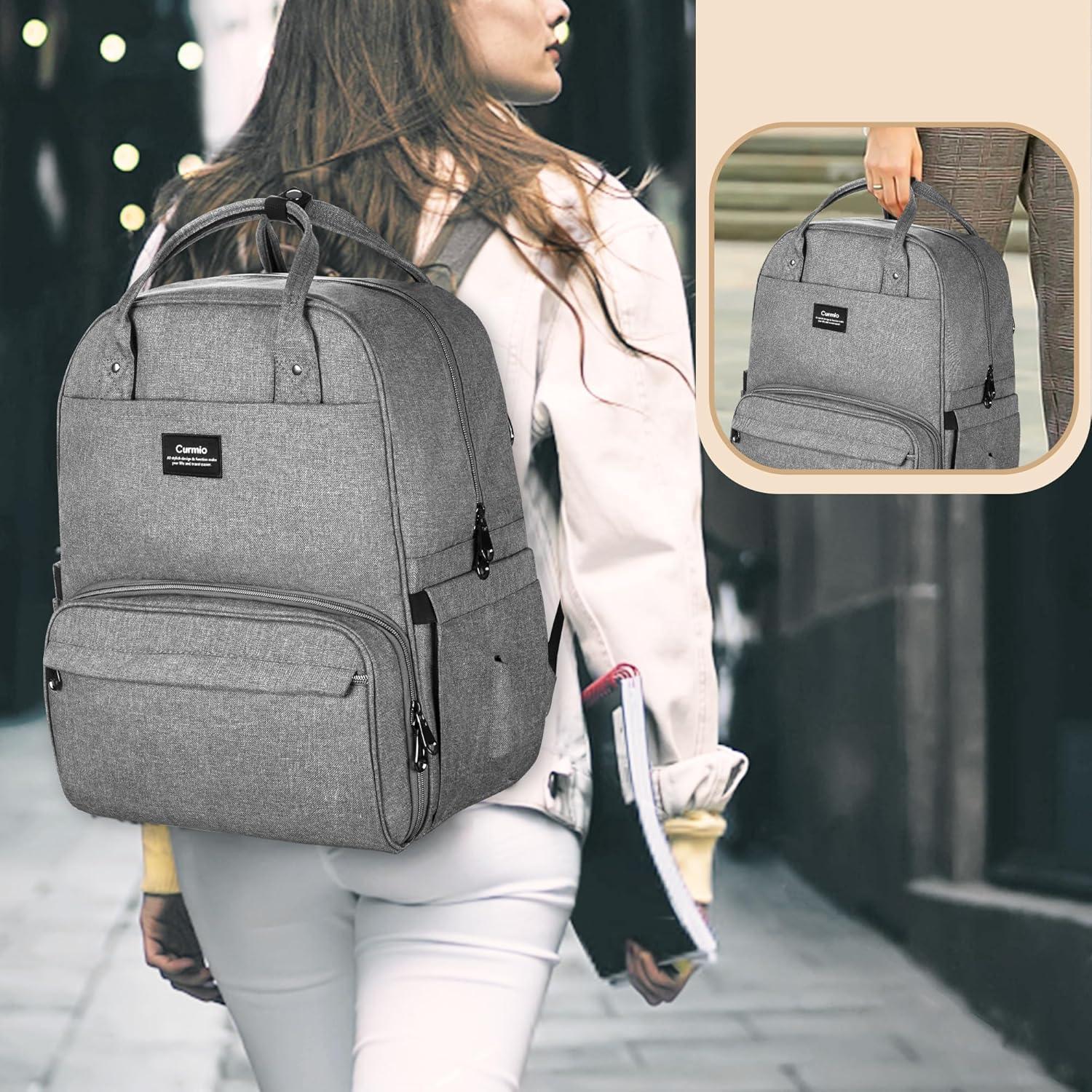 Bolsa para Sacaleches CURMIO Gris - Compatible con Spectra y Medela
