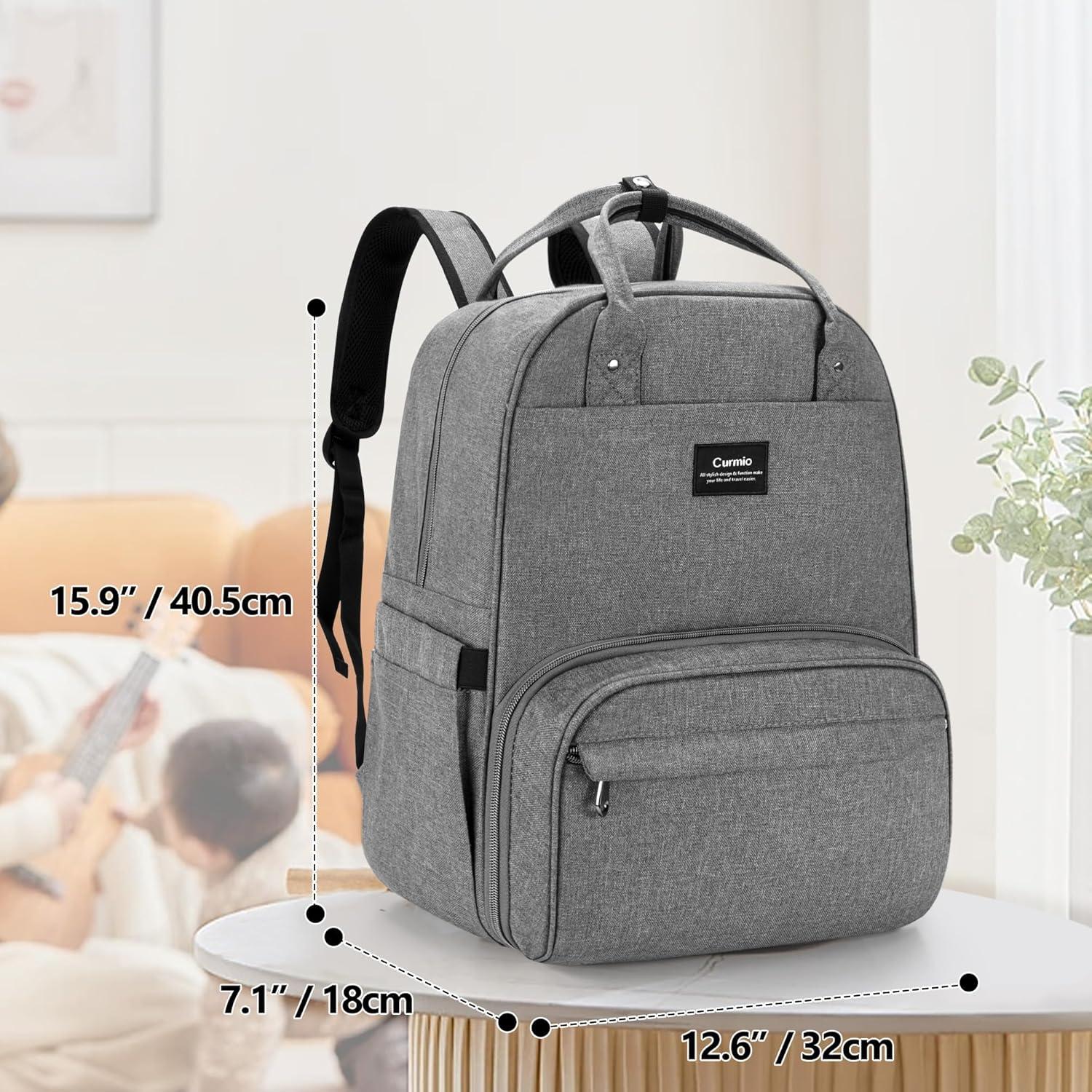 Bolsa para Sacaleches CURMIO Gris - Compatible con Spectra y Medela