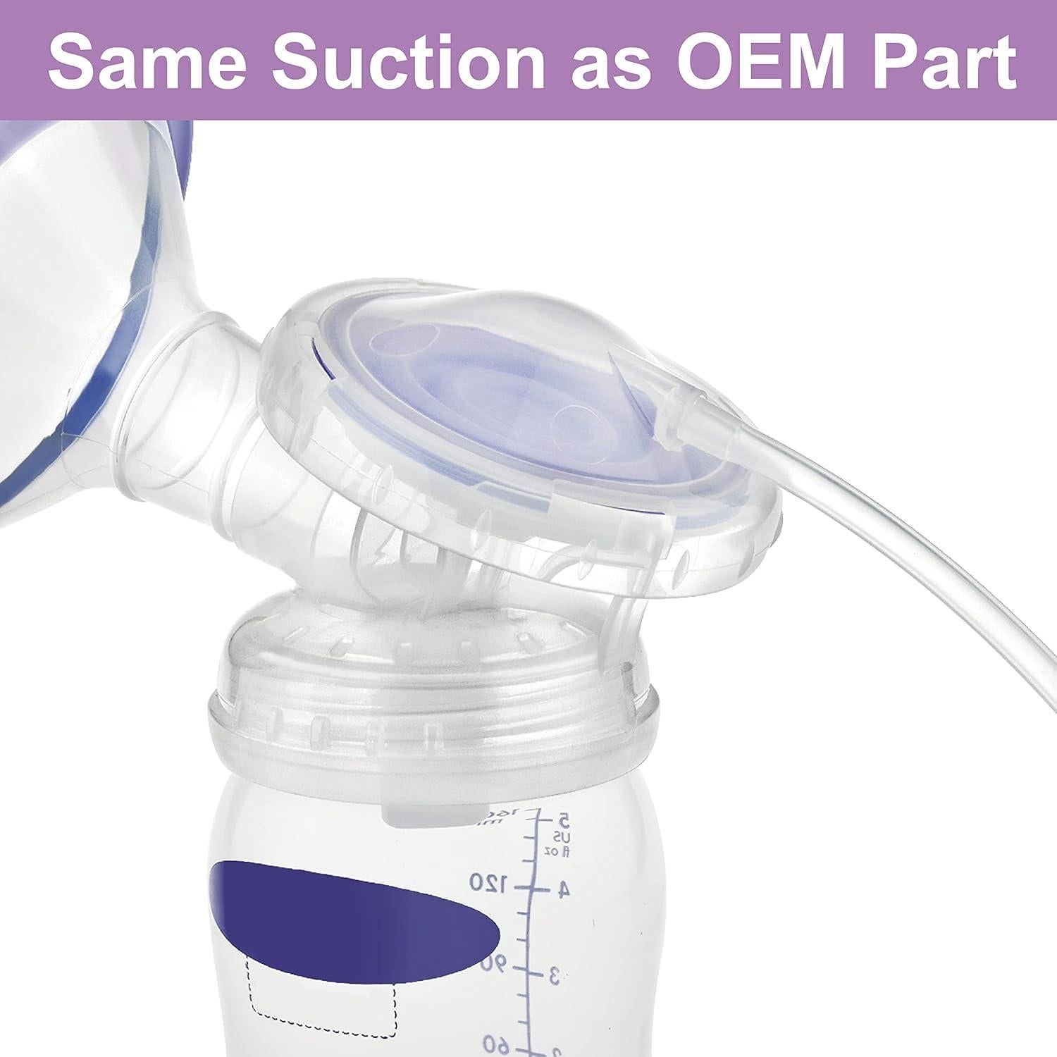 Tubo Maymom Compatible con Extractor de Leche Lansinoh 1 Unidad