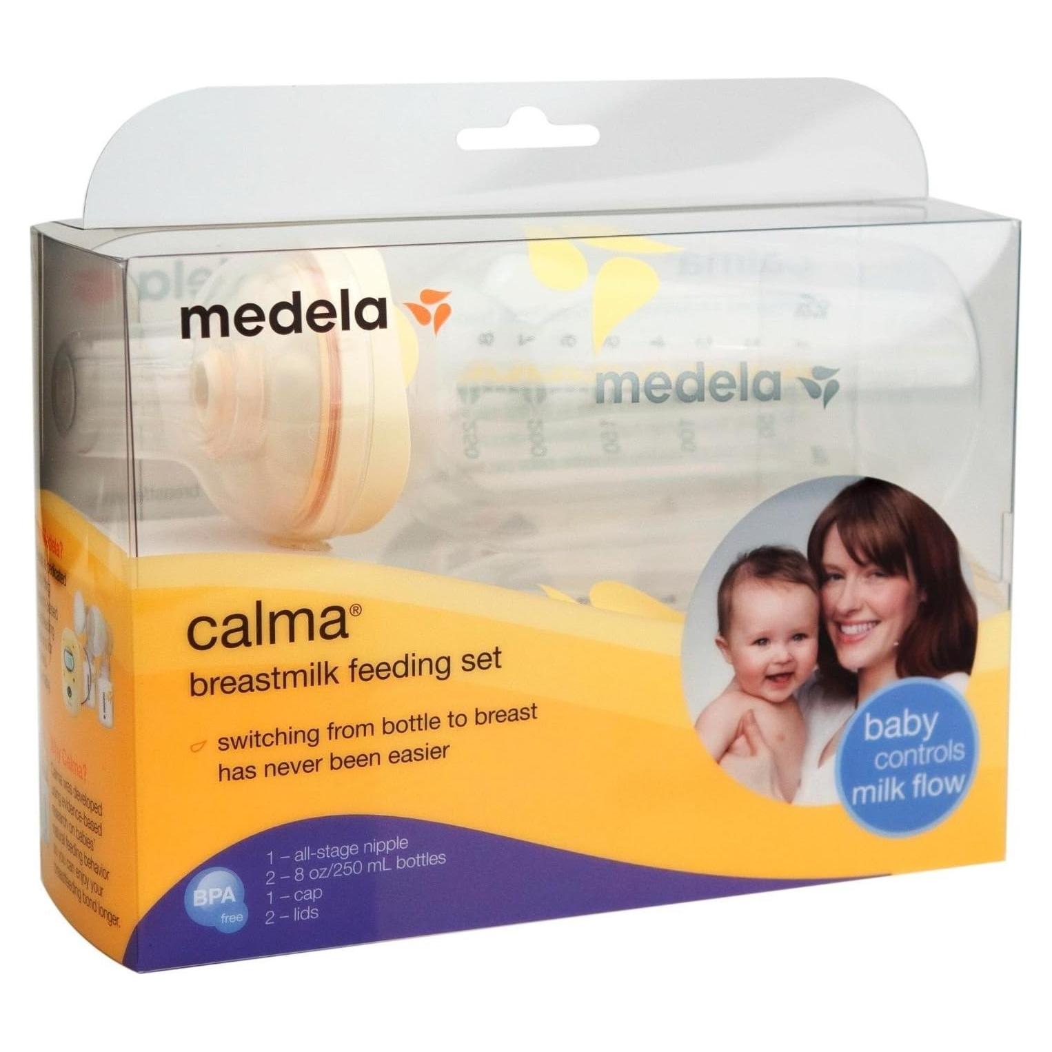Conjunto de Lactancia Medela Calma 240 mL - 2 Botellas