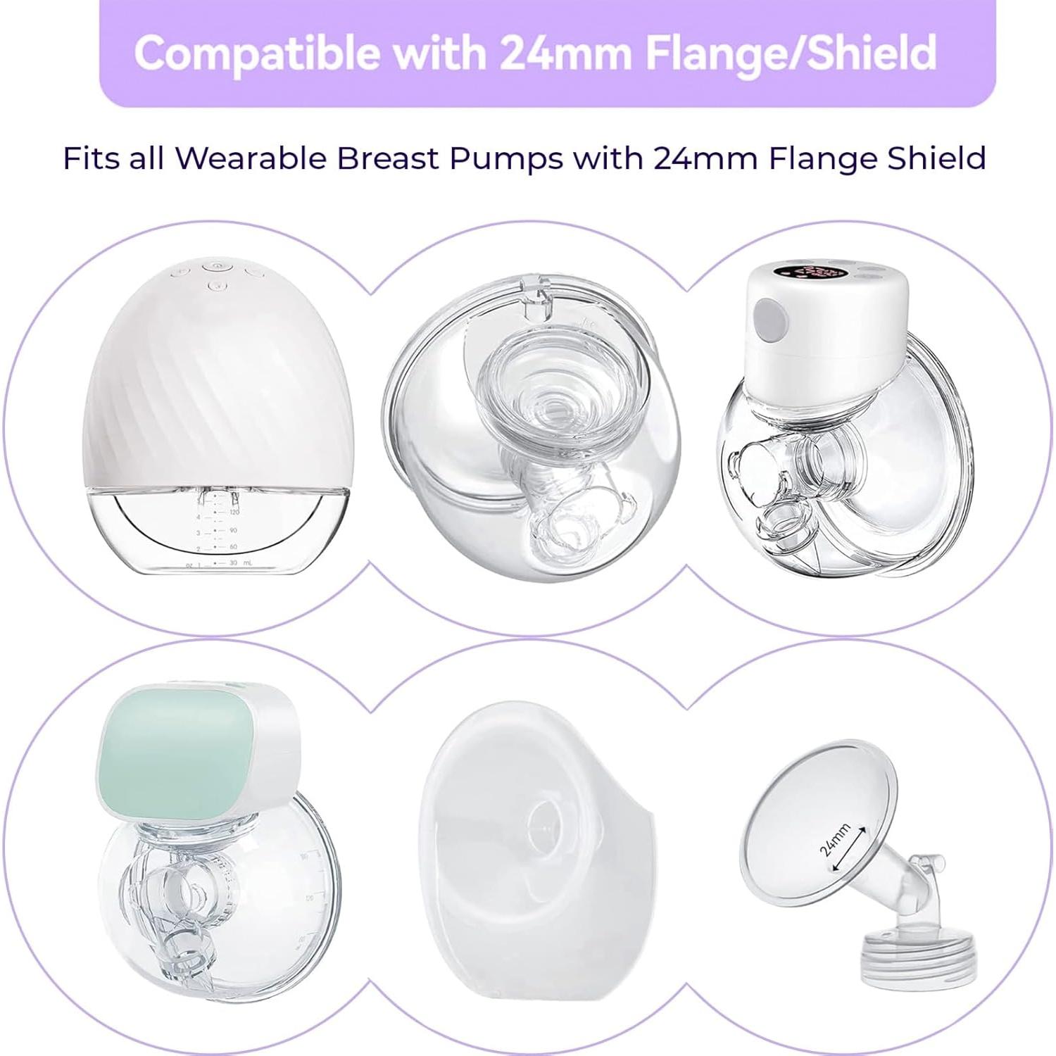 Insertos de Brida Silicona 13-21mm para Extractores de Leche