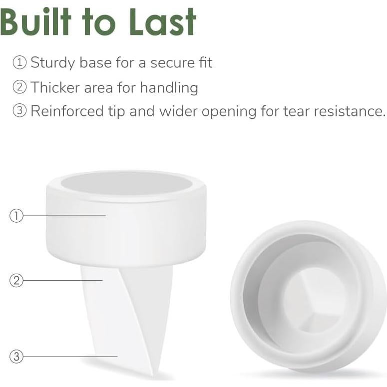 Válvulas de Pato Maymom para Bombas Spectra S1 S2 - 2 Piezas