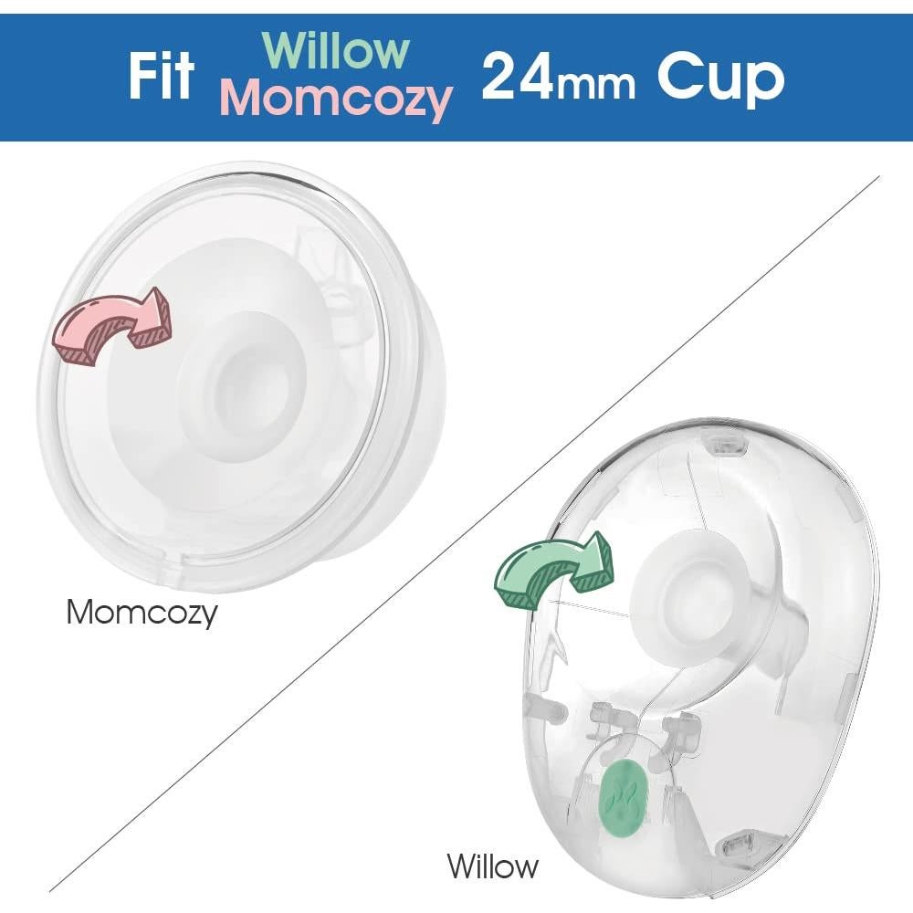 Insertos de brida Maymom para Freemie 21 mm - 2 piezas