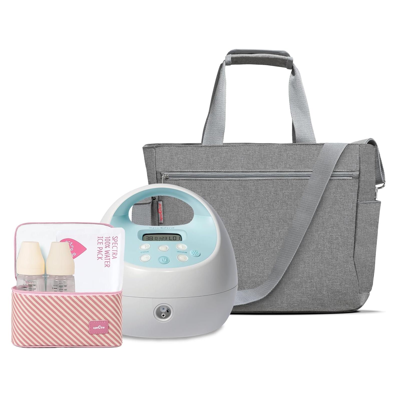 Bomba Eléctrica de Leche Materna Spectra S1 Plus con Accesorios