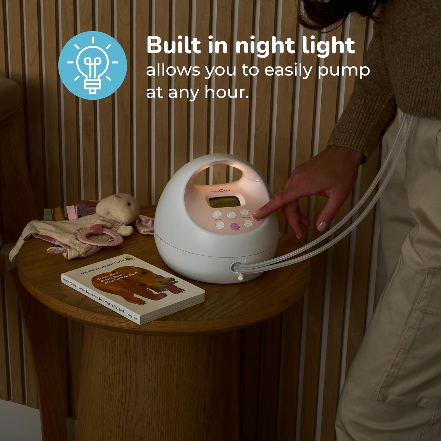 Bomba de Pecho Eléctrica Spectra S2 Plus con Accesorios