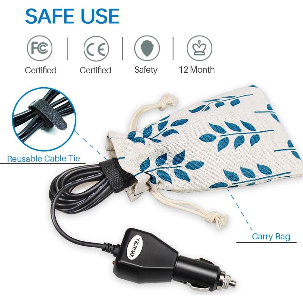 Adaptador de encendedor 12V Tbuymax para bomba Spectra S1 S2