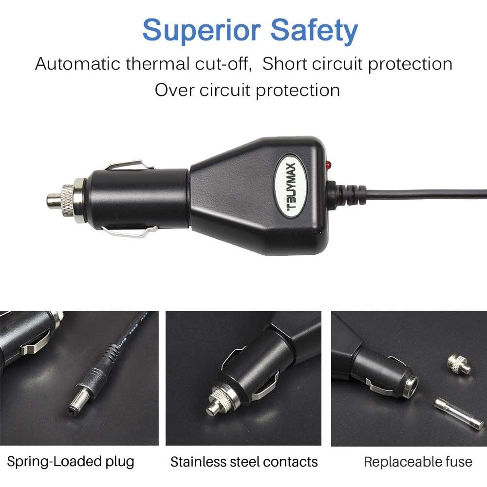 Adaptador de encendedor 12V Tbuymax para bomba Spectra S1 S2